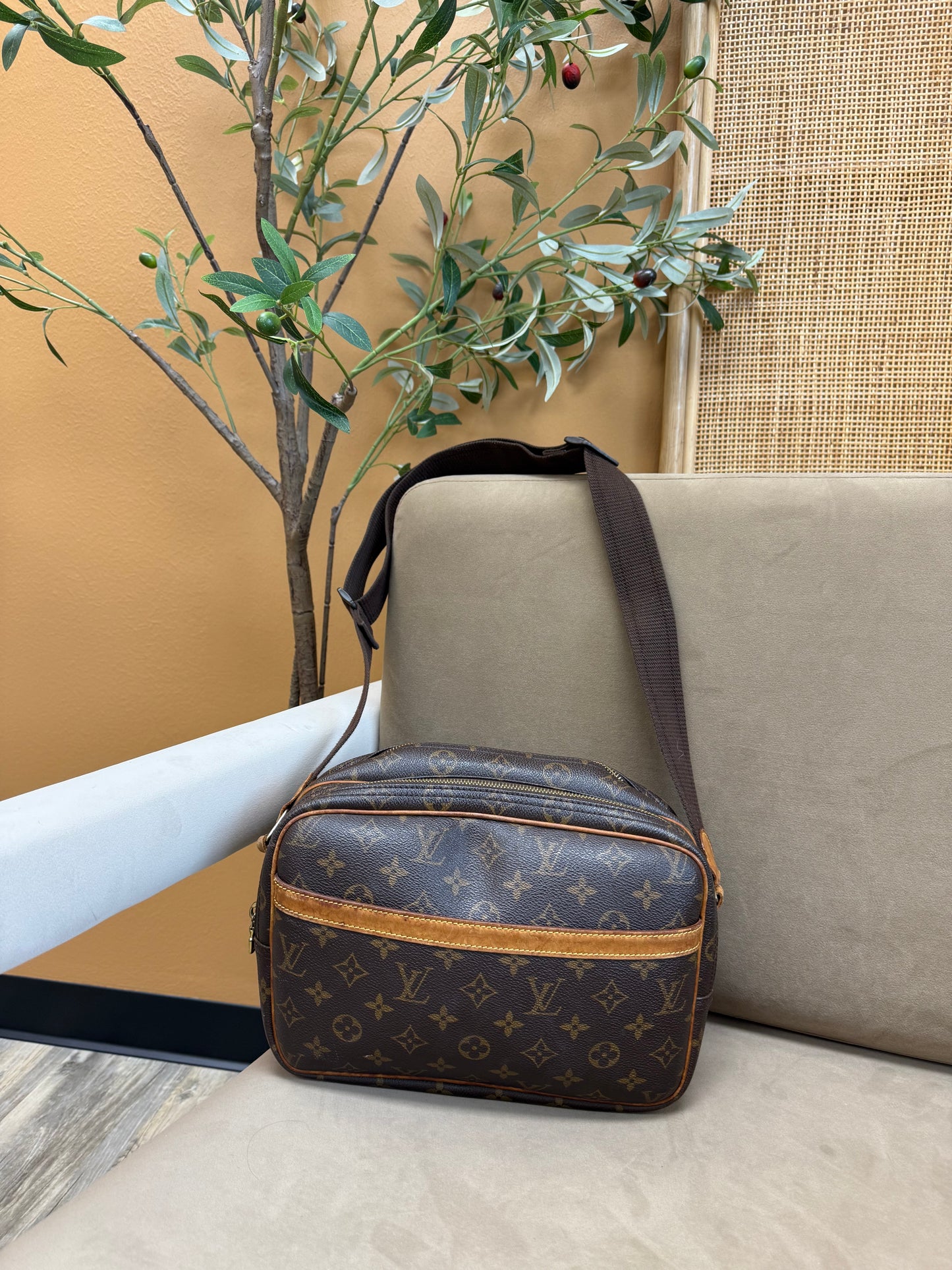 Louis Vuitton Monogram Reporter Crossbody Bag