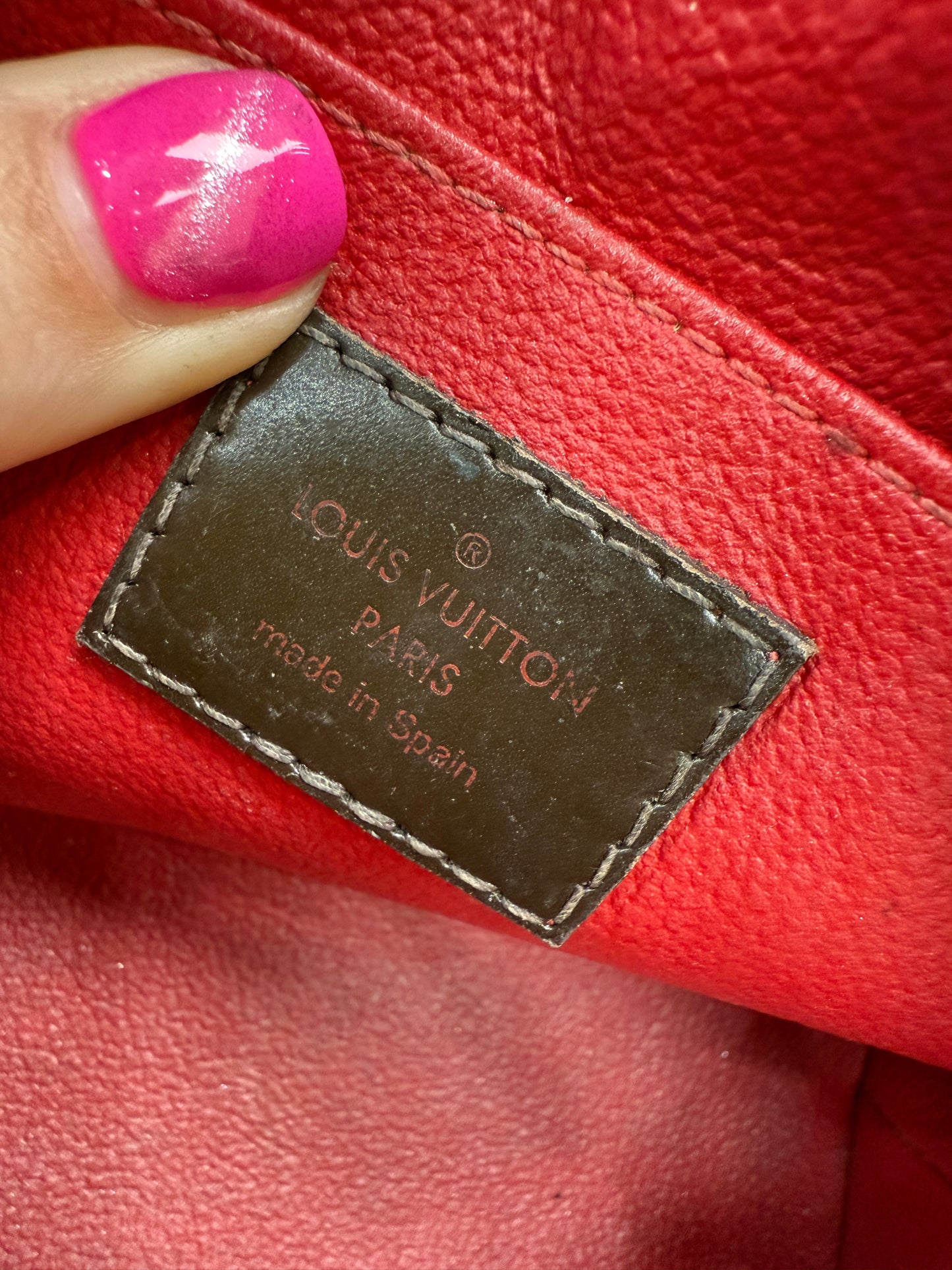 Louis Vuitton Damier Ebene Cosmetic Case