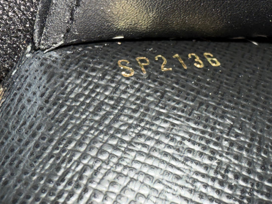 LIKE NEW- Louis Vuitton Black Epi Twin Sequin Owl Wallet on a Chain