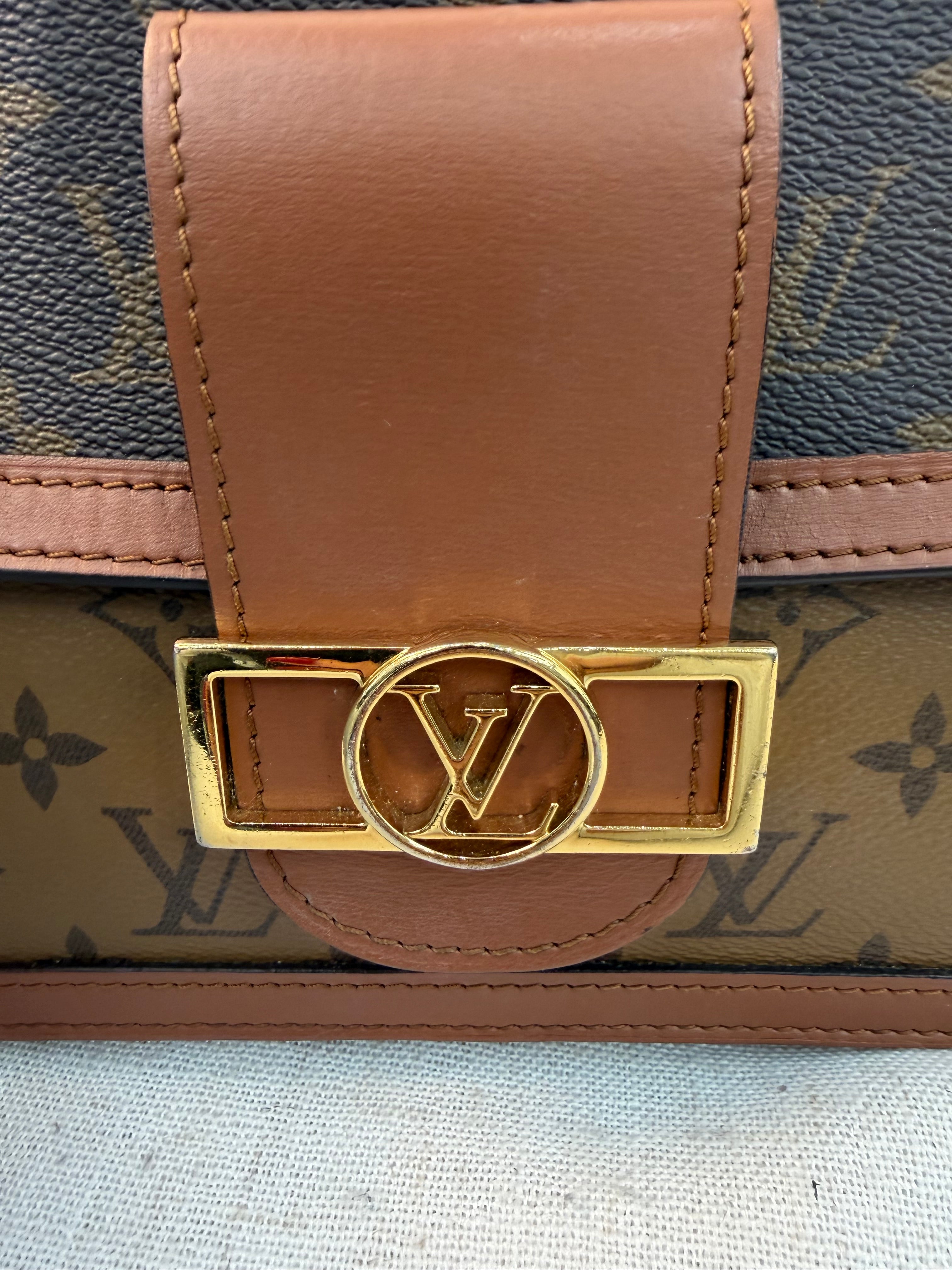 Louis Vuitton Monogram Reverse Dauphine MM
