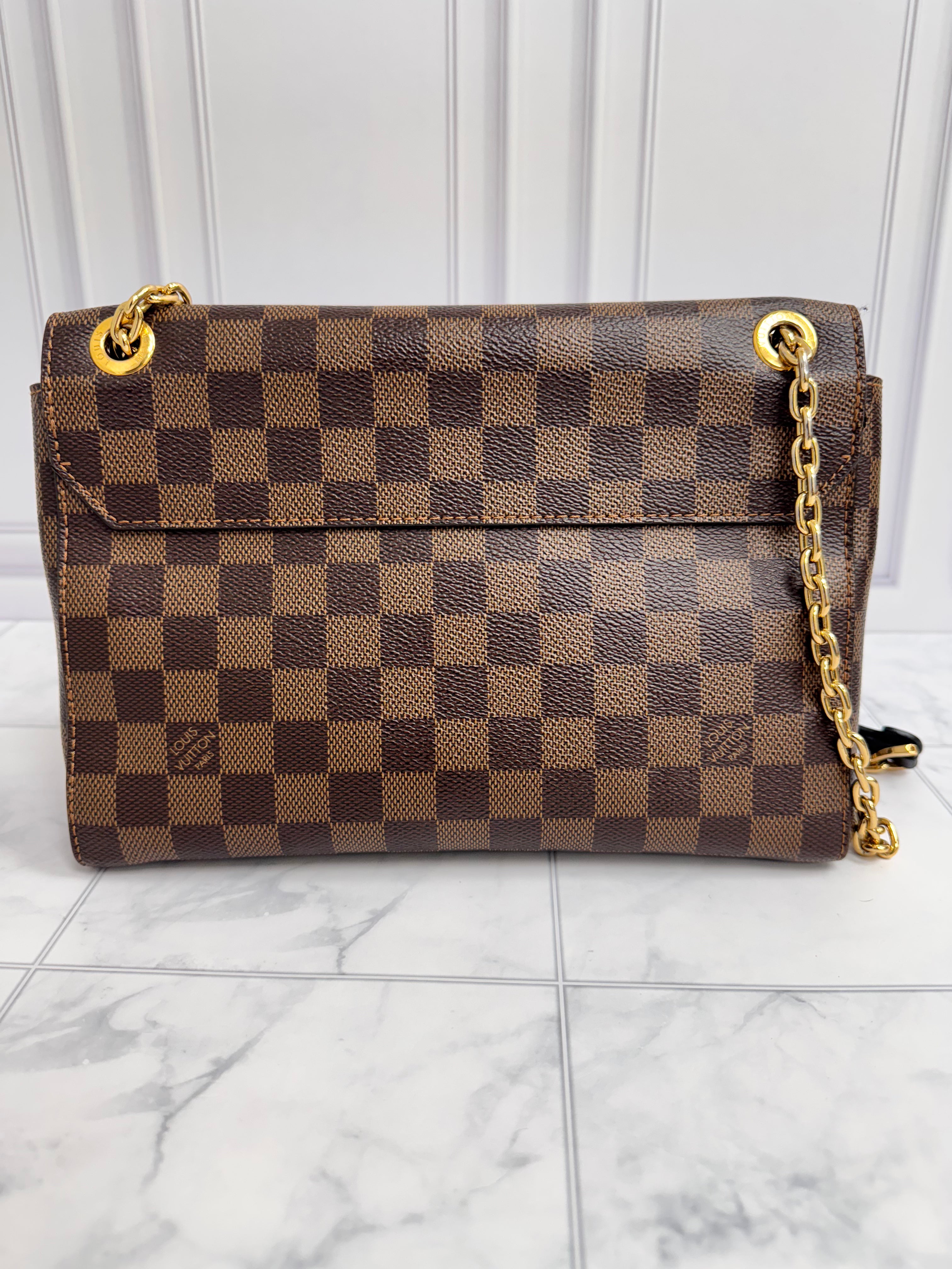 *DONS DROP* Louis Vuitton Damier Ebene Vavin PM Shoulder Bag