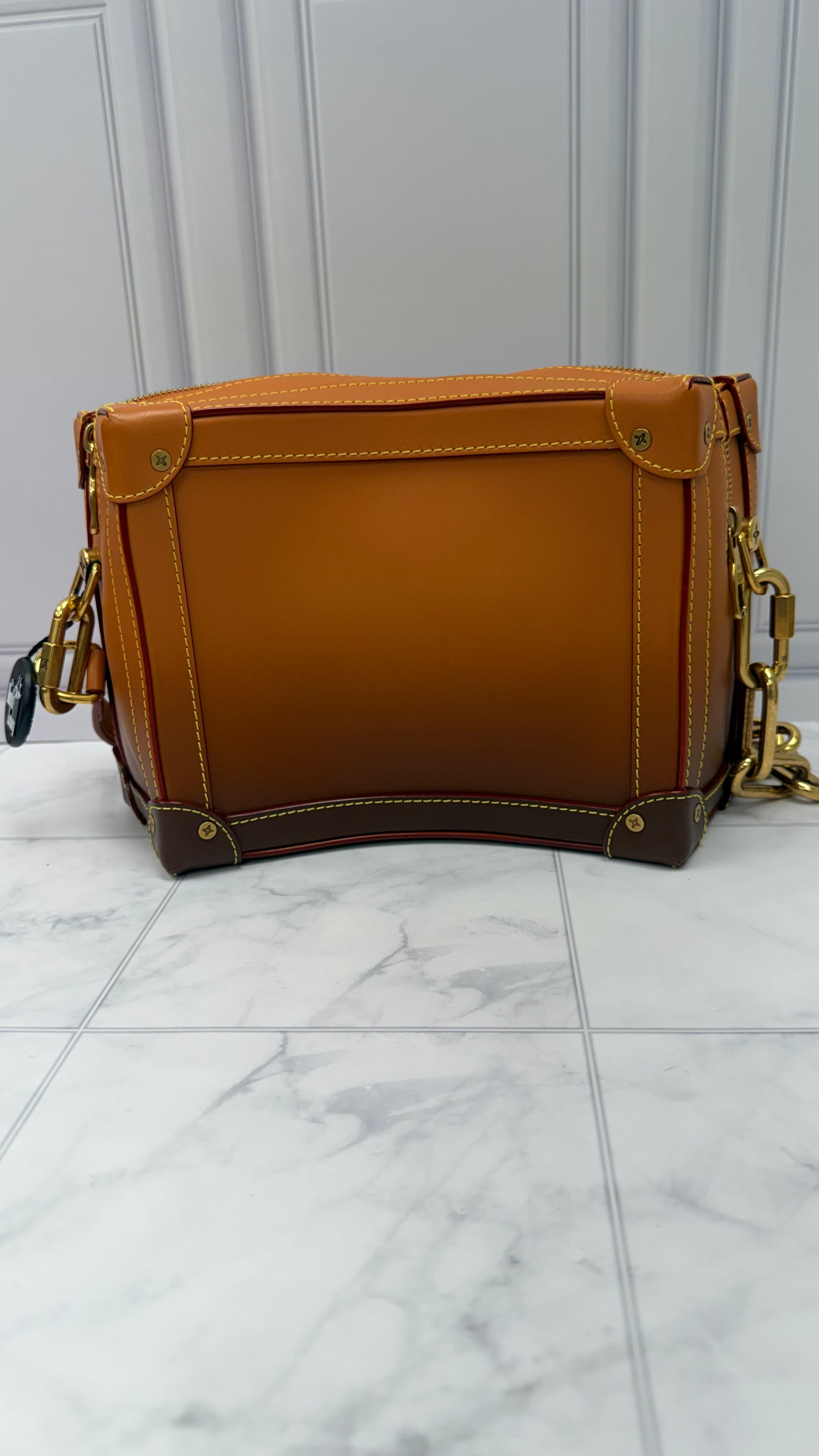 *DONS DROP* BRAND NEW- Louis Vuitton Ombre Cowhide Leather Curved Soft Trunk