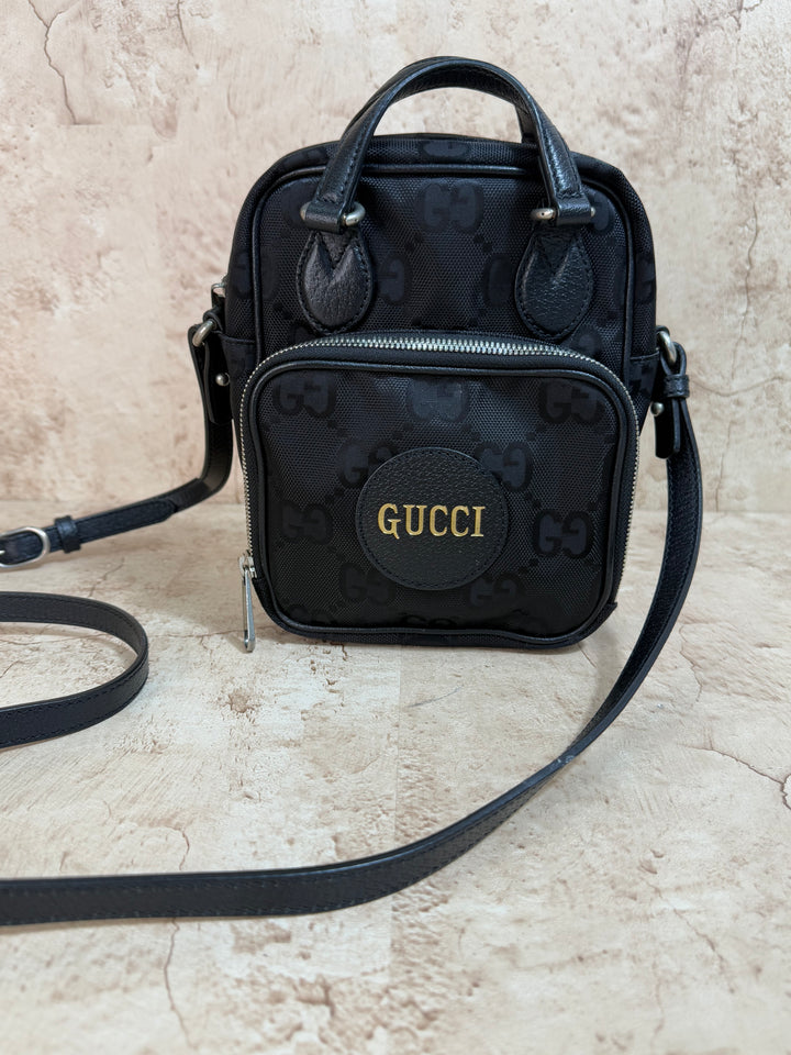 Gucci Black Nylon Off the Grid Crossbody Bag