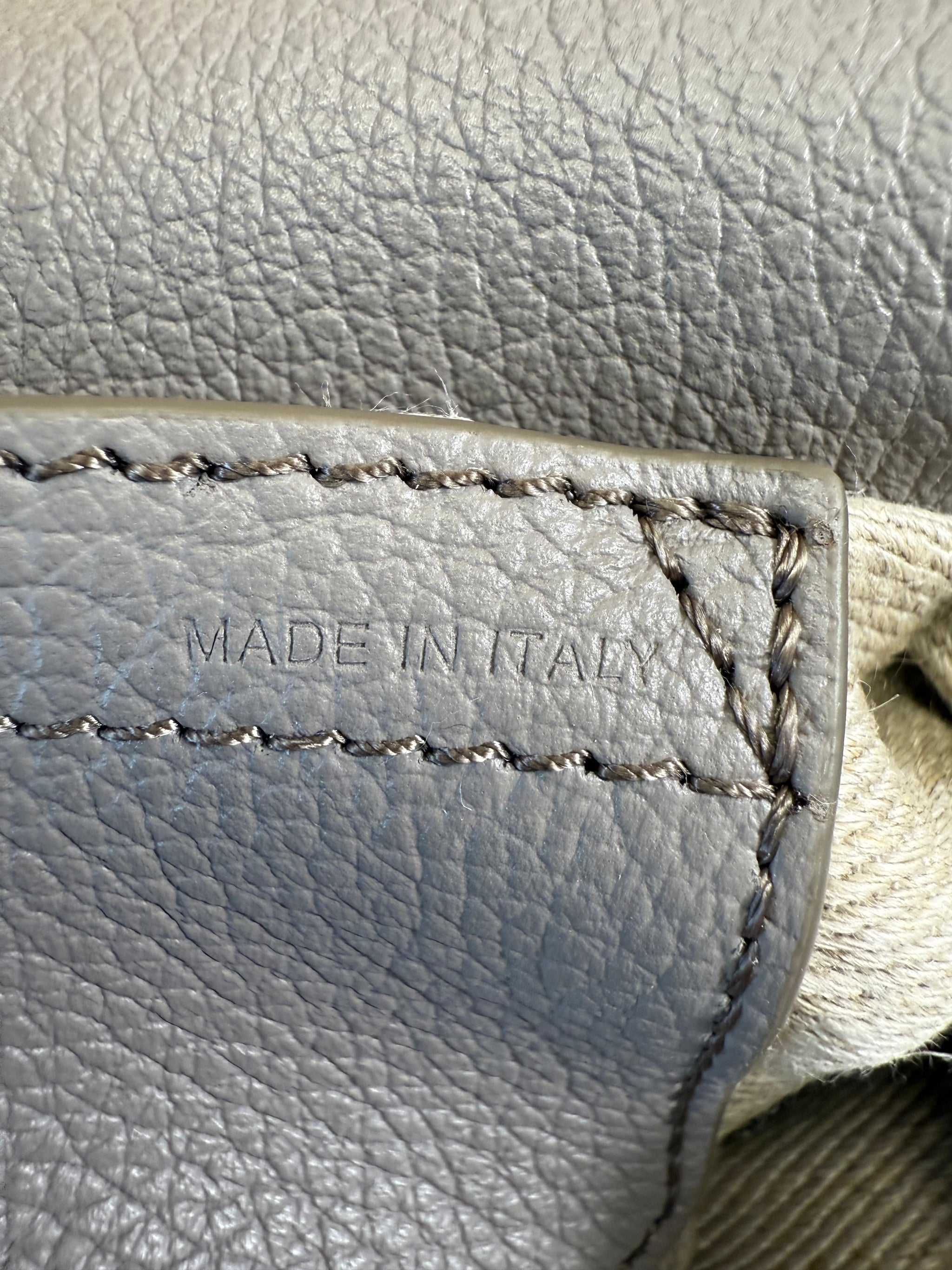 Chloe Grey Calfskin Marcie Crossbody