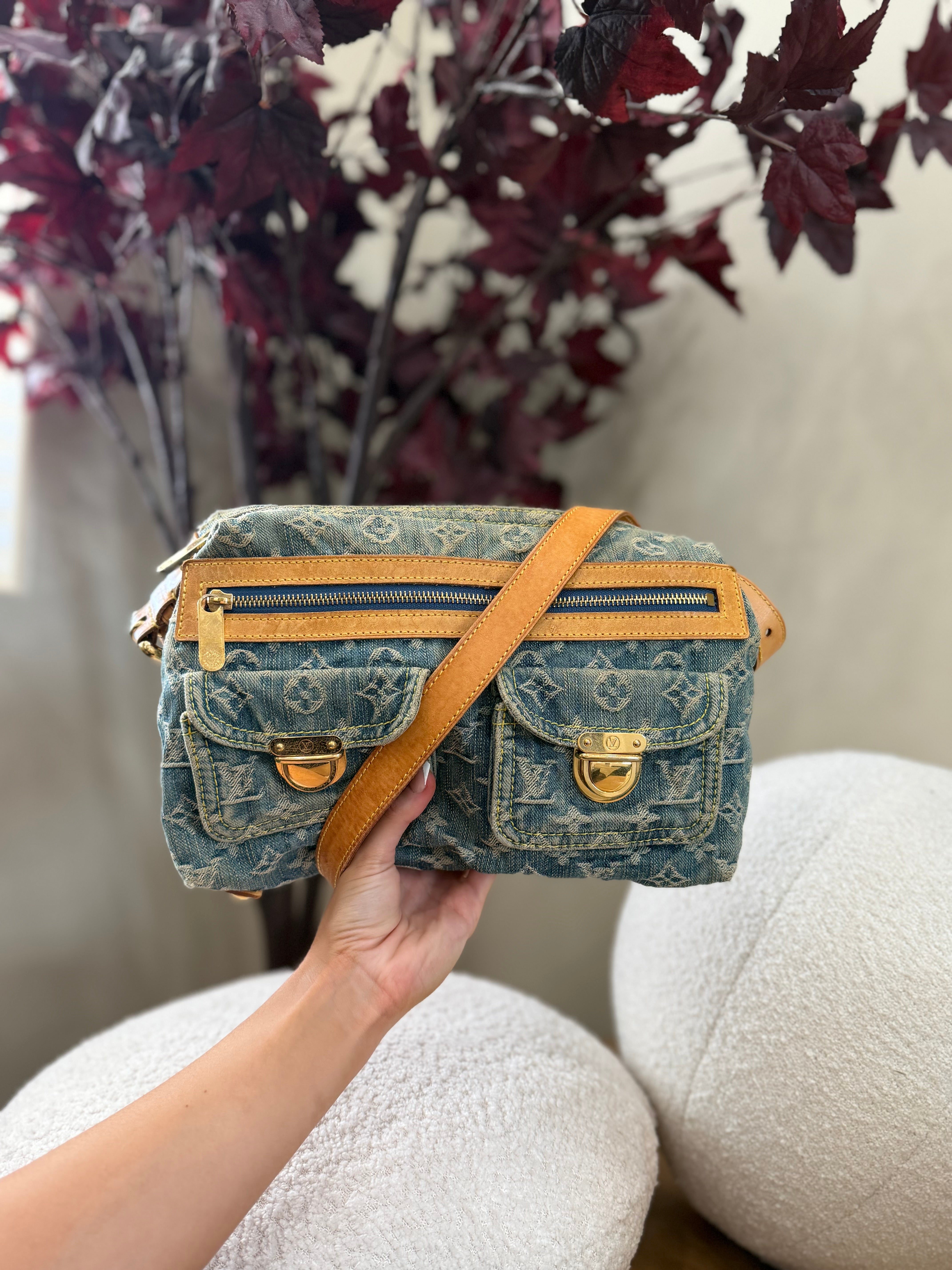 Louis Vuitton Denim Baggy PM Crossbody