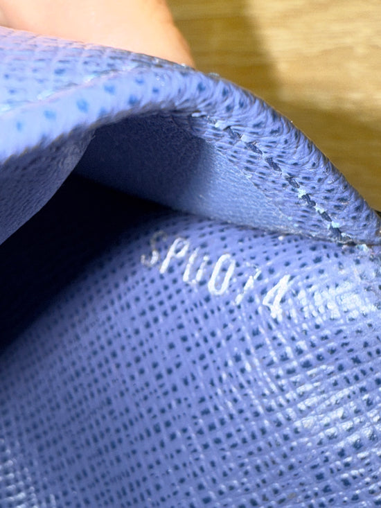 Louis Vuitton Blue Epi Pocket Organizer