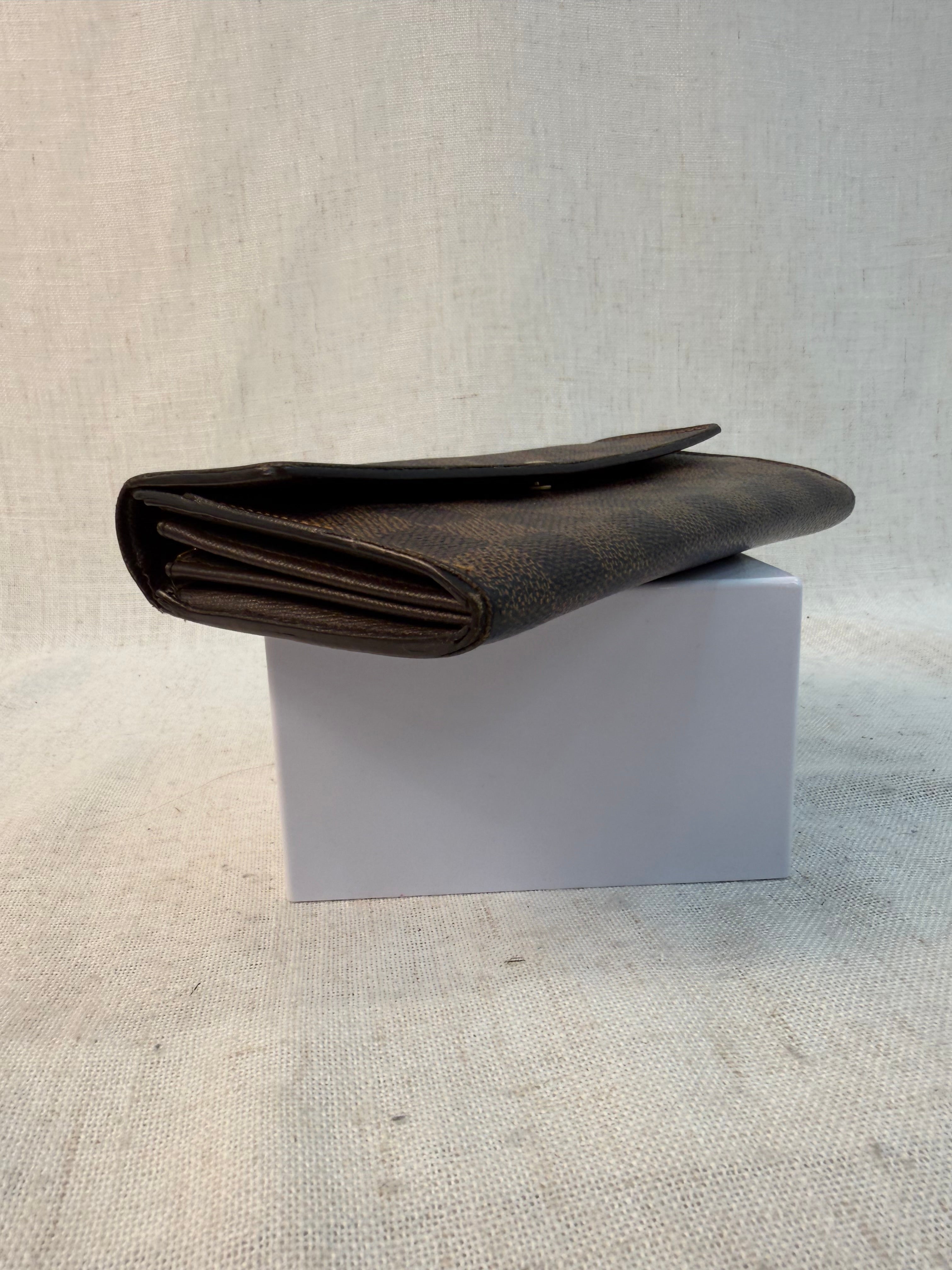 Louis Vuitton Damier Ebene Sarah Wallet