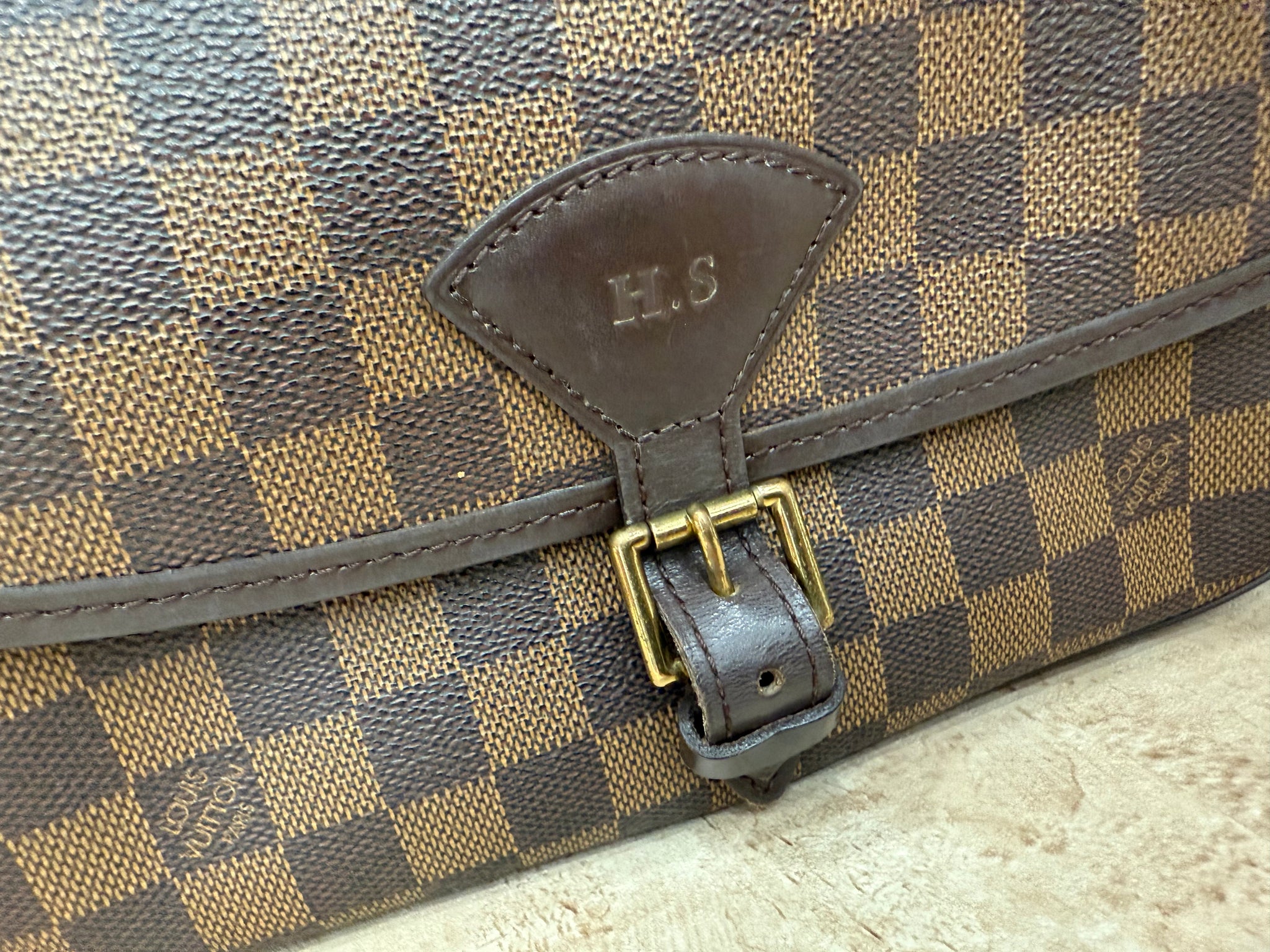 Louis Vuitton Damier Ebene Crossbody Bag