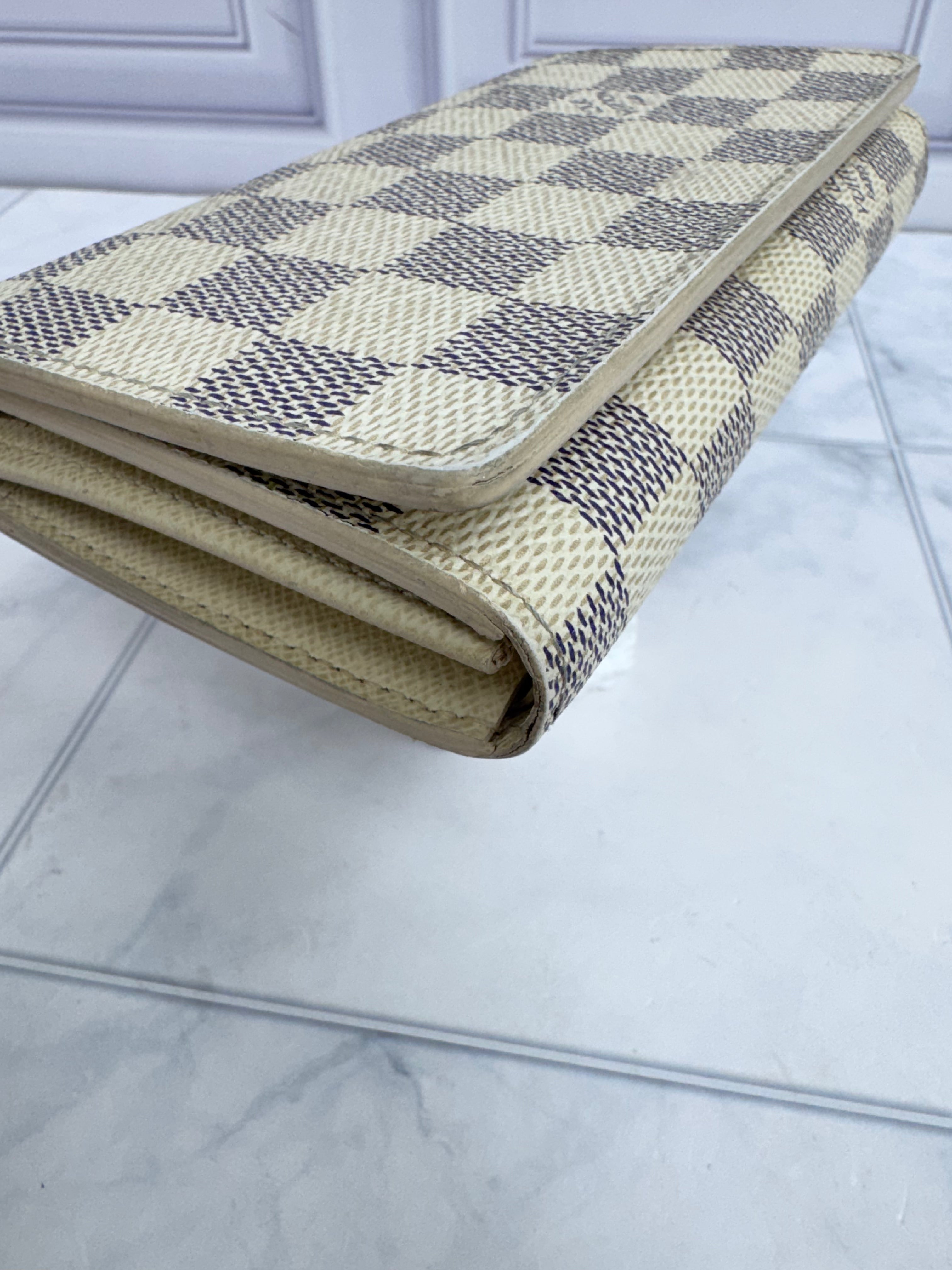Louis Vuitton Damier Azur Porte Monnaie Tresor Wallet