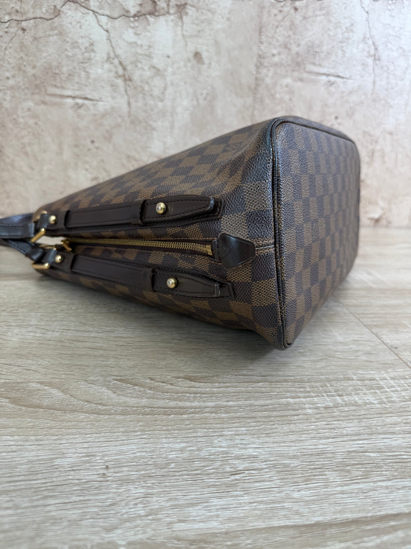 Louis Vuitton Damier Ebene Cabas Rivington Hobo Bag