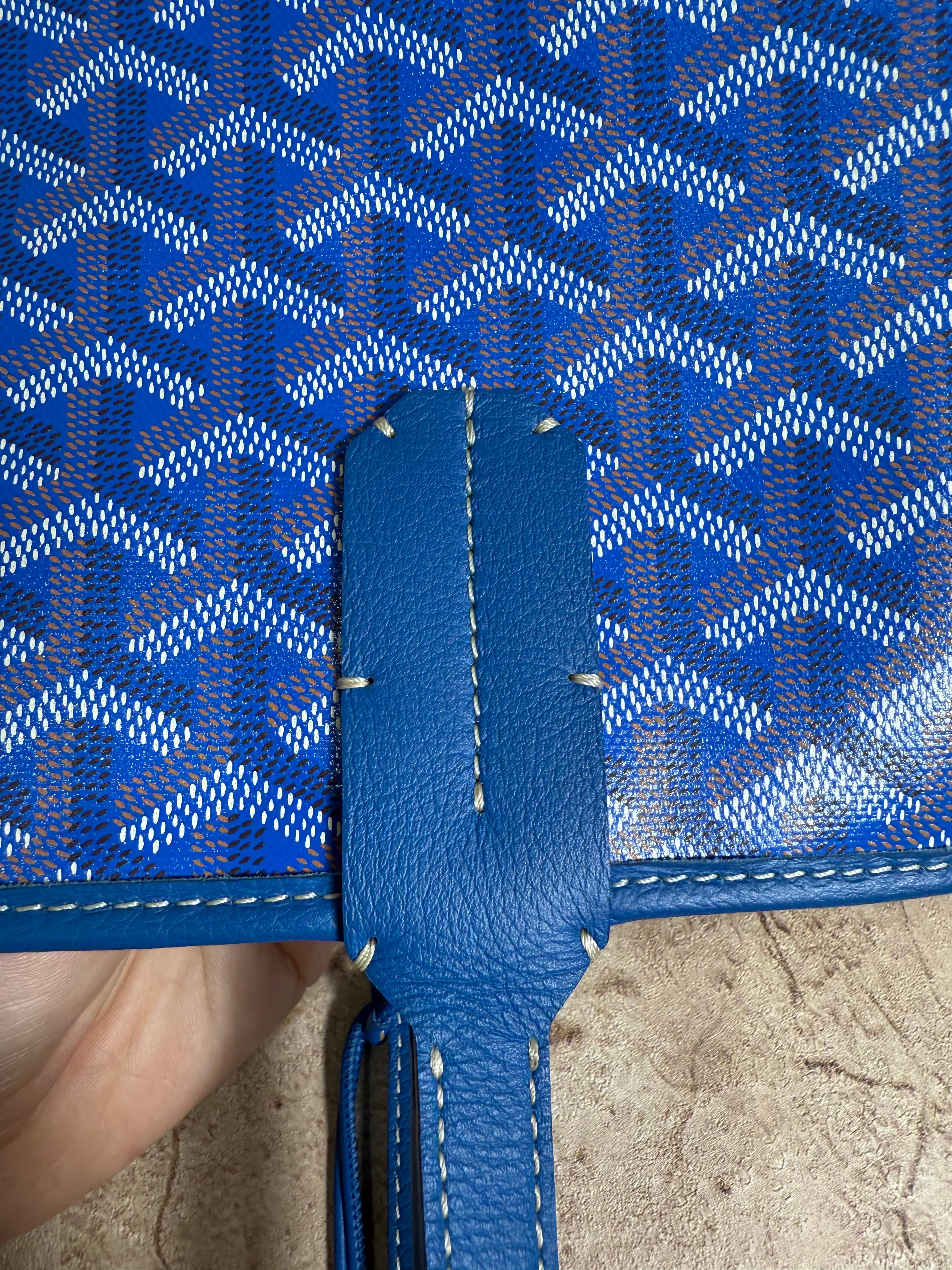 Goyard Blue Artois GM Tote Bag