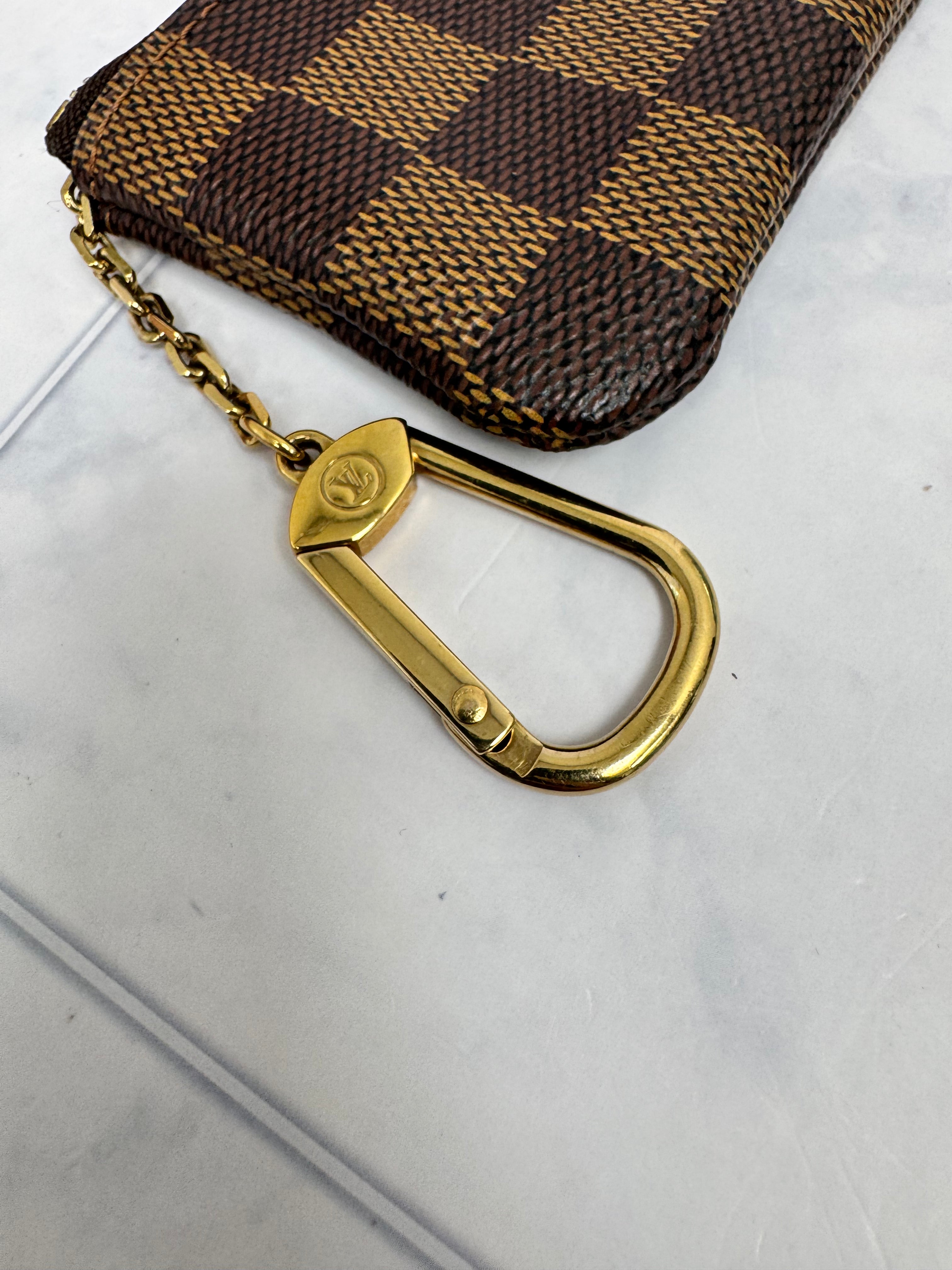 Louis Vuitton Damier Ebene Key Cles