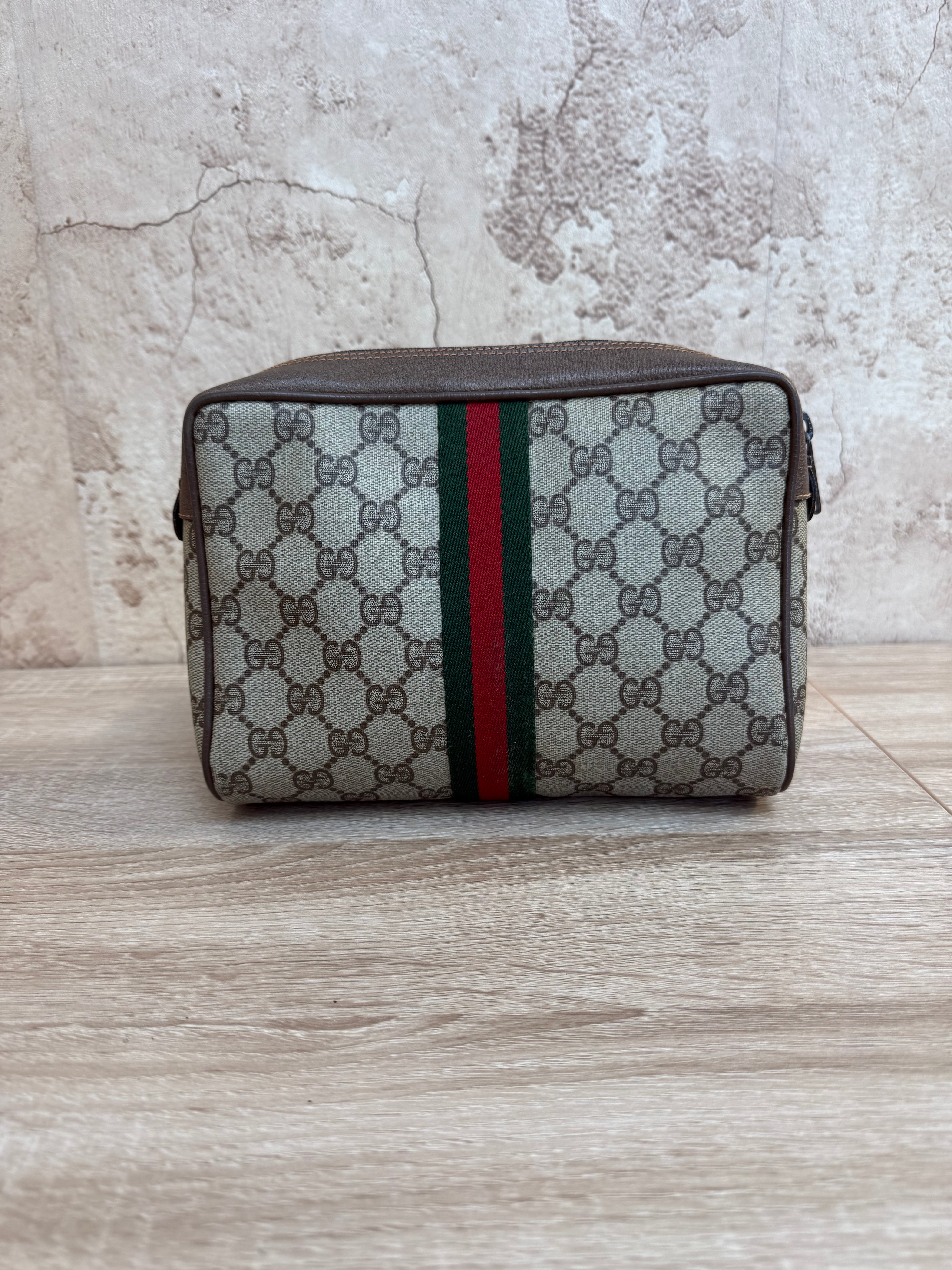 Gucci Coated Canvas Toiletries Pouch