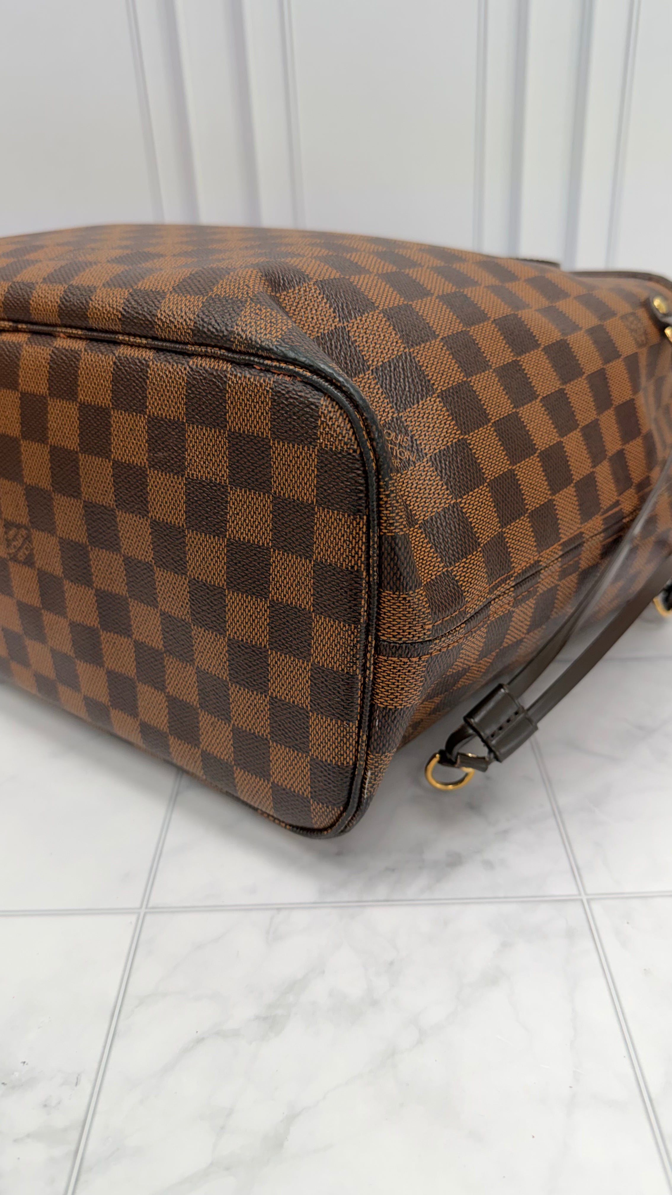 *DONS DROP* Louis Vuitton Damier Ebene Neverfull MM Tote Bag