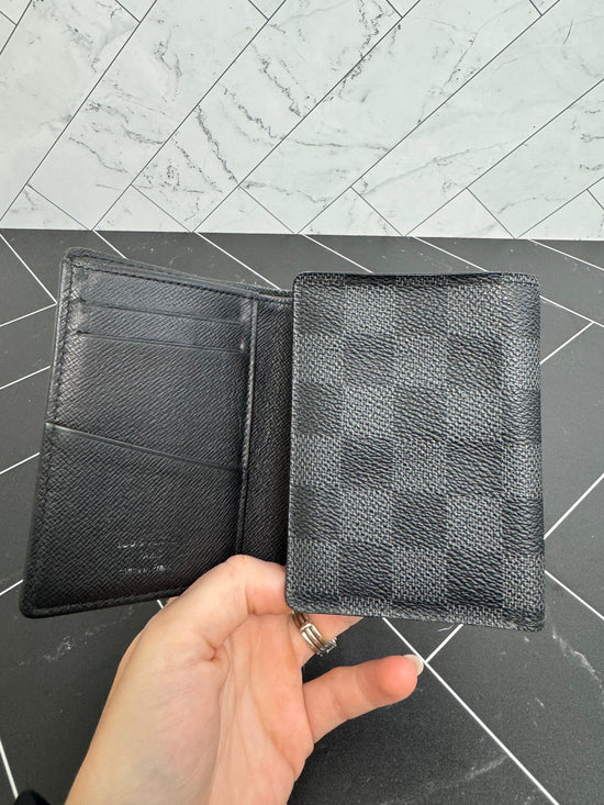 Louis Vuitton Damier Graphite Trifold Compact Wallet