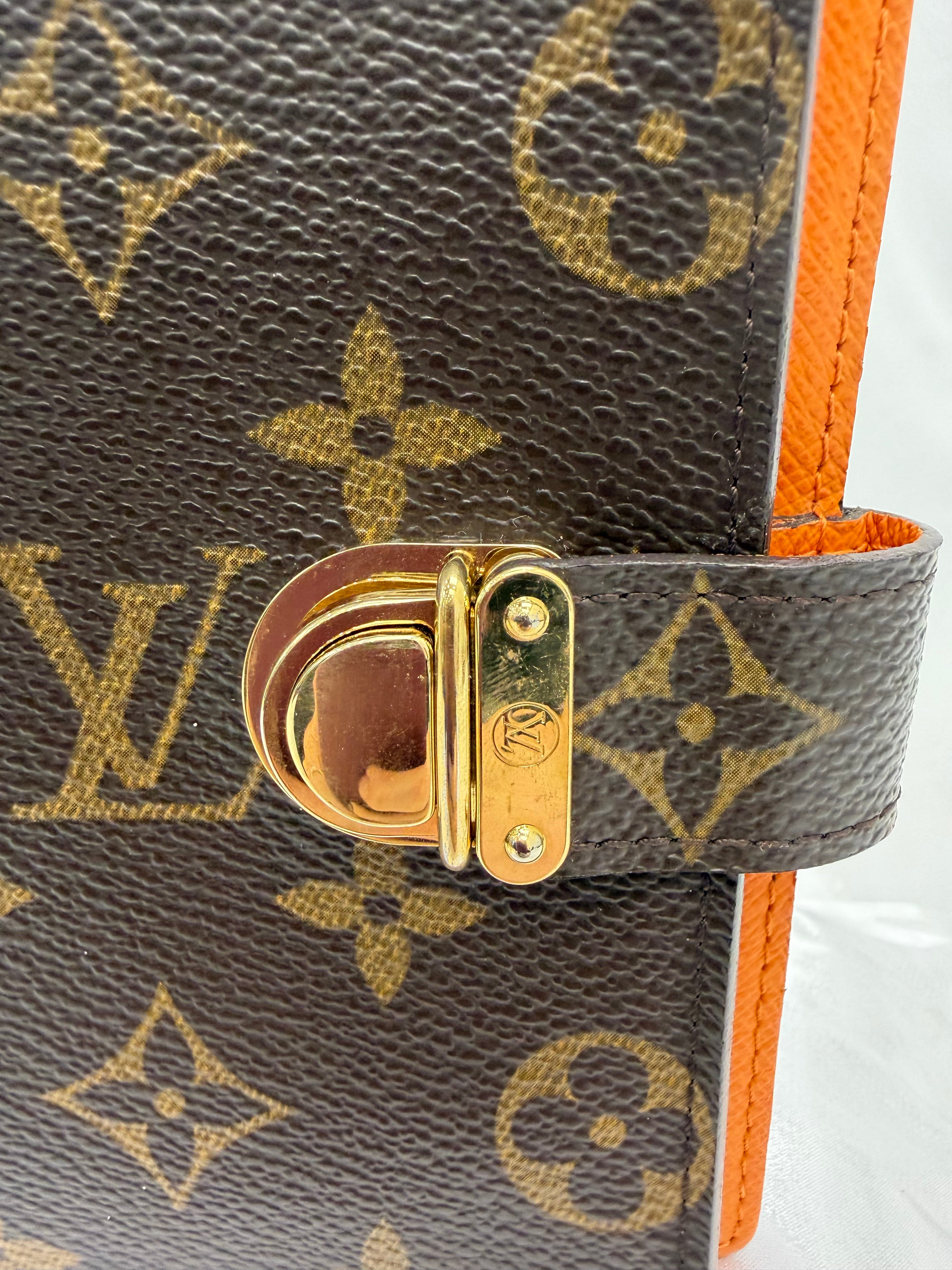 Louis Vuitton Monogram & Orange Koala Passport Agenda PM