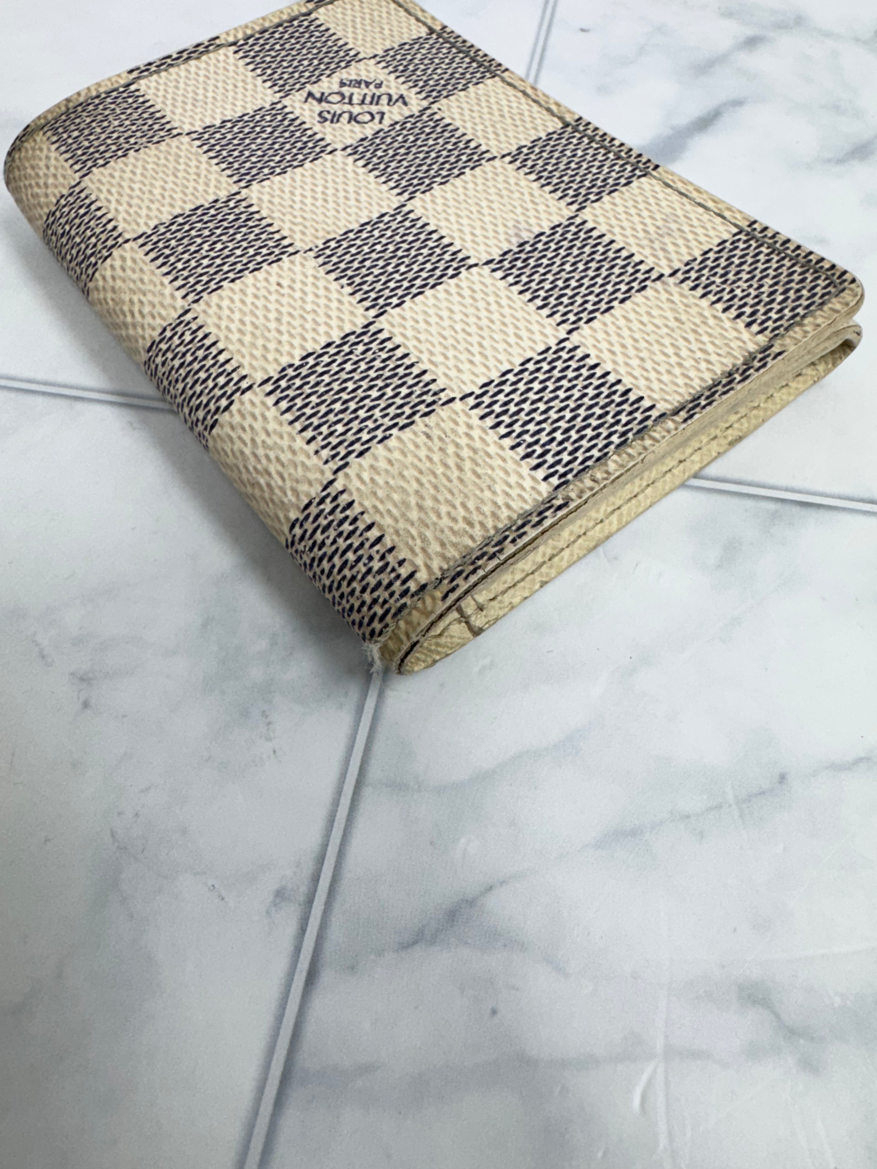Louis Vuitton Damier Azur Envelope Card Case