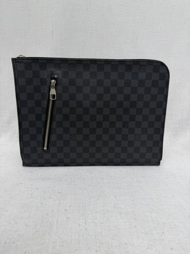 Louis Vuitton Damier Graphite Poche-Documents Portfolio Pouch