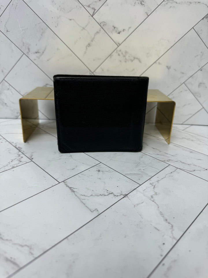 Gucci Black Leather Bifold Wallet