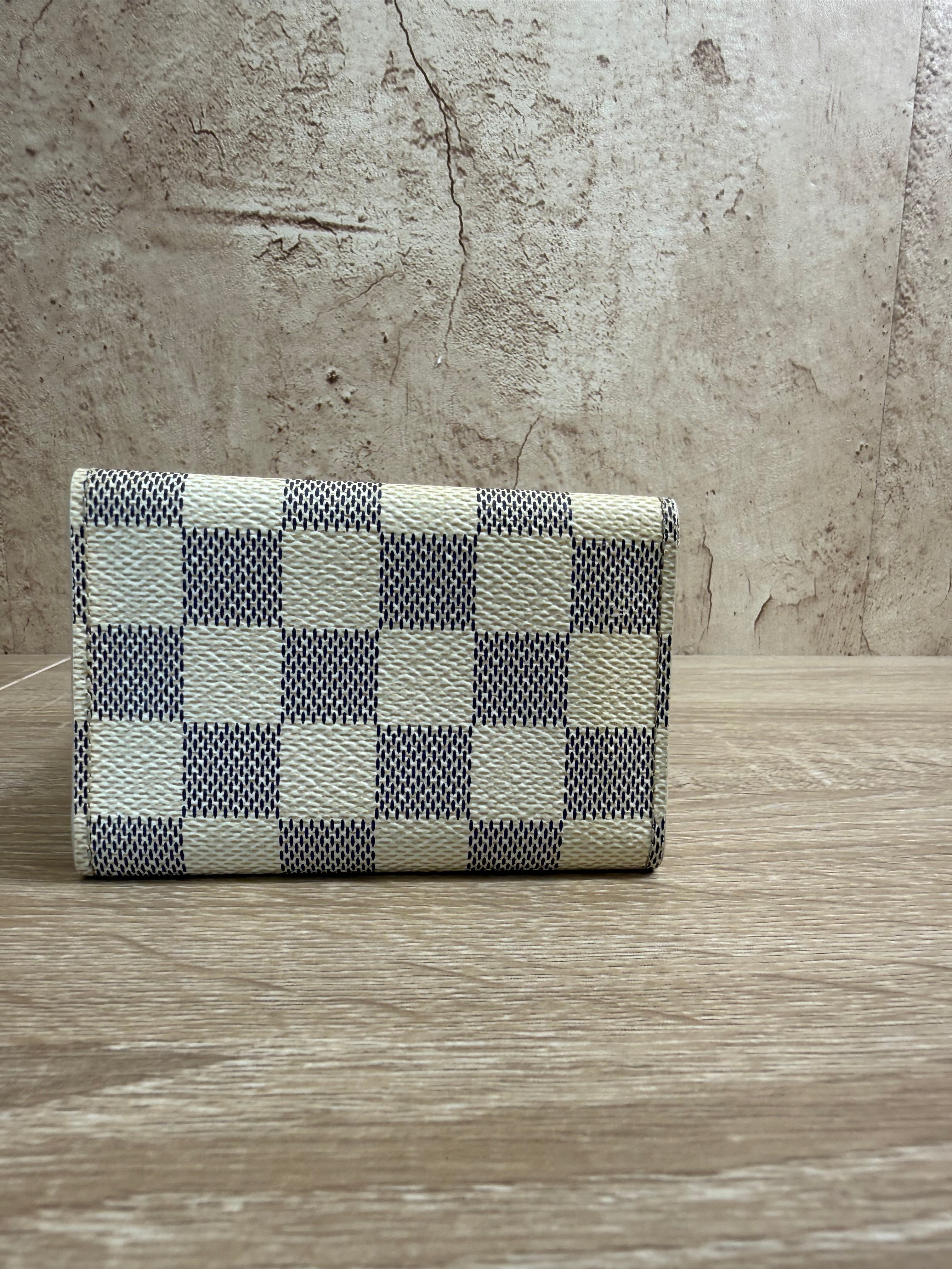 Louis Vuitton Damier Azur 6 Key Ring Case