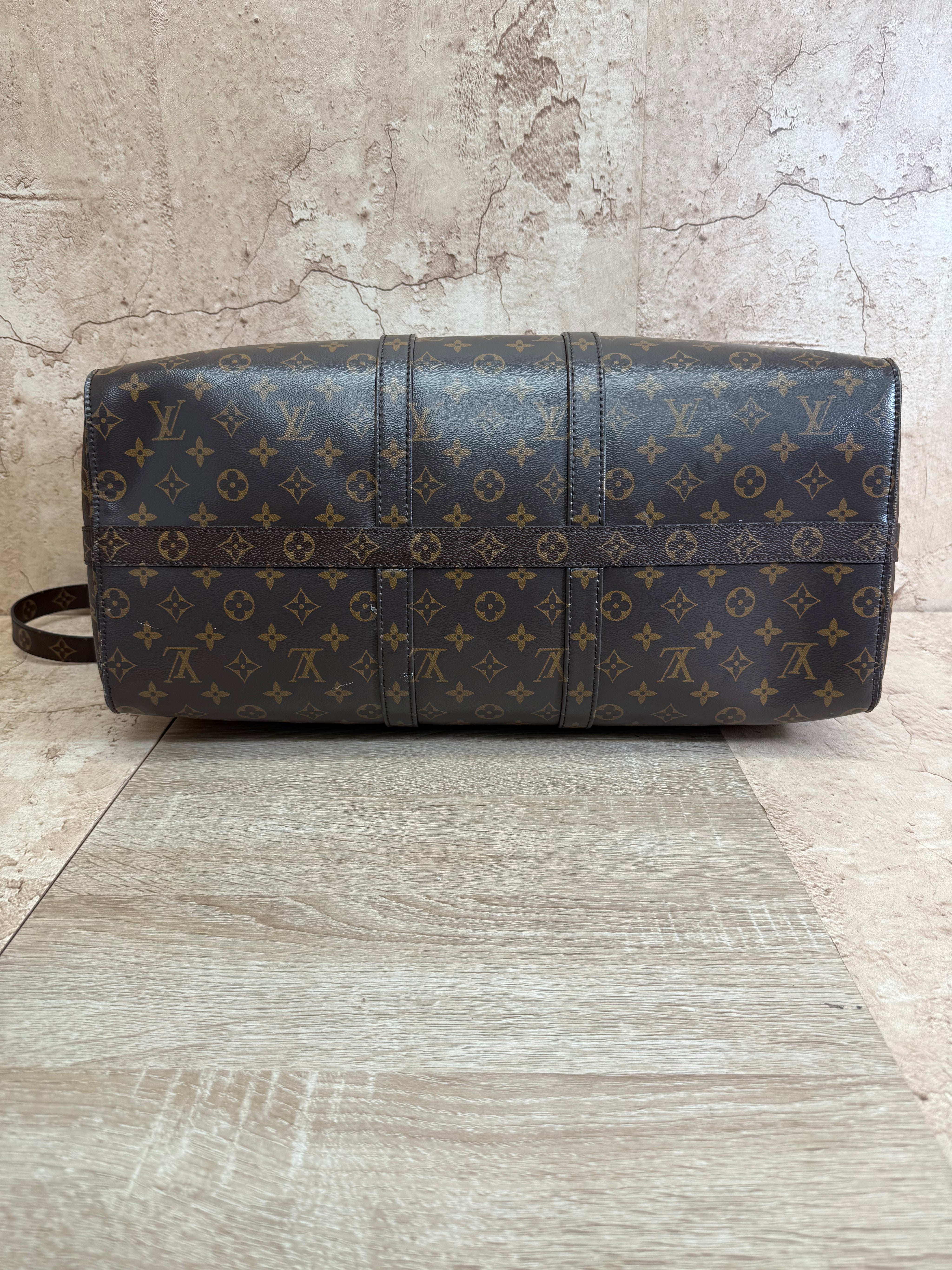 Louis Vuitton Monogram Nebula Bandouliere Keepall 50