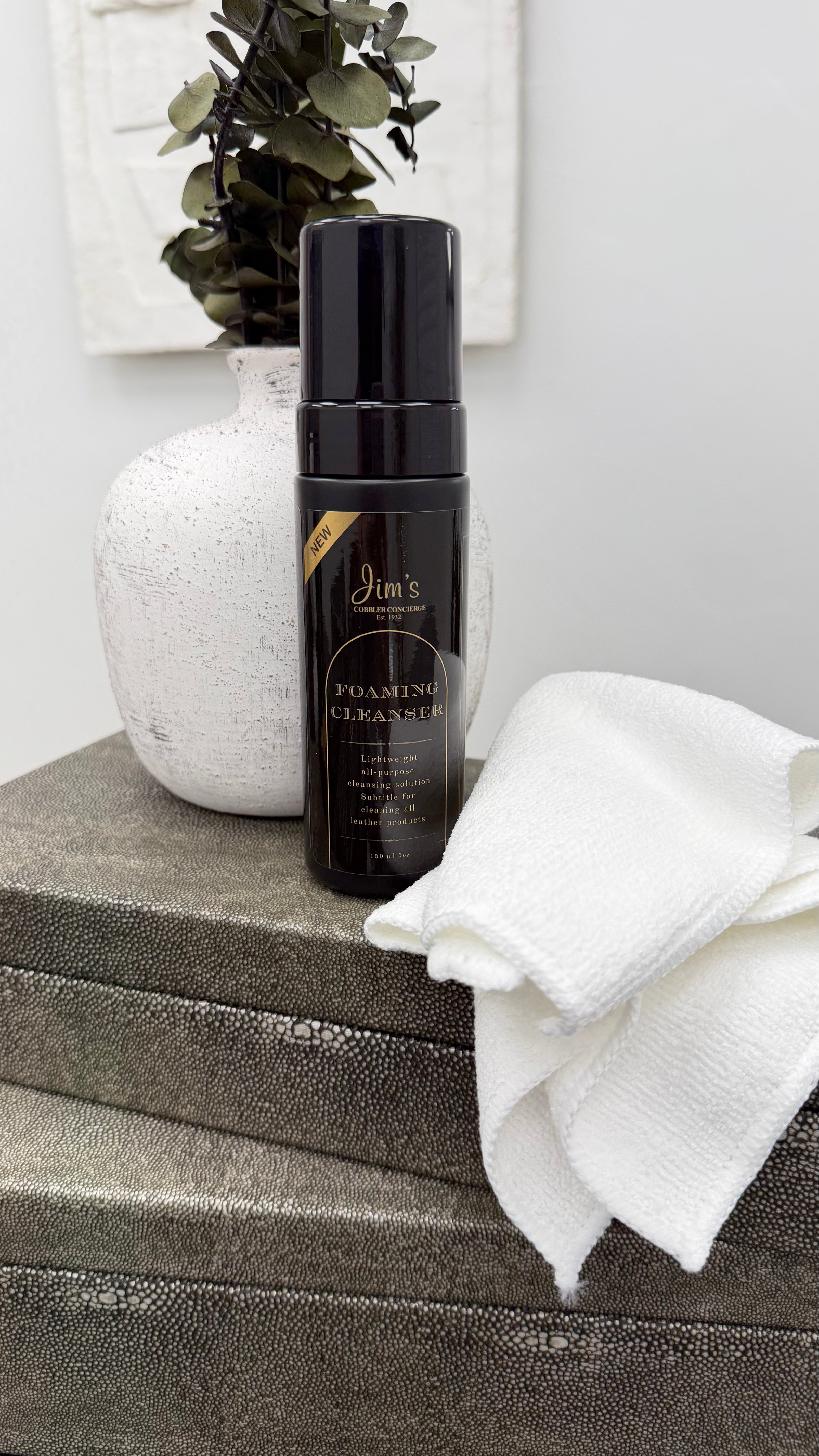 002 Cobbler Concierge x Jim’s Foaming Leather Cleanser