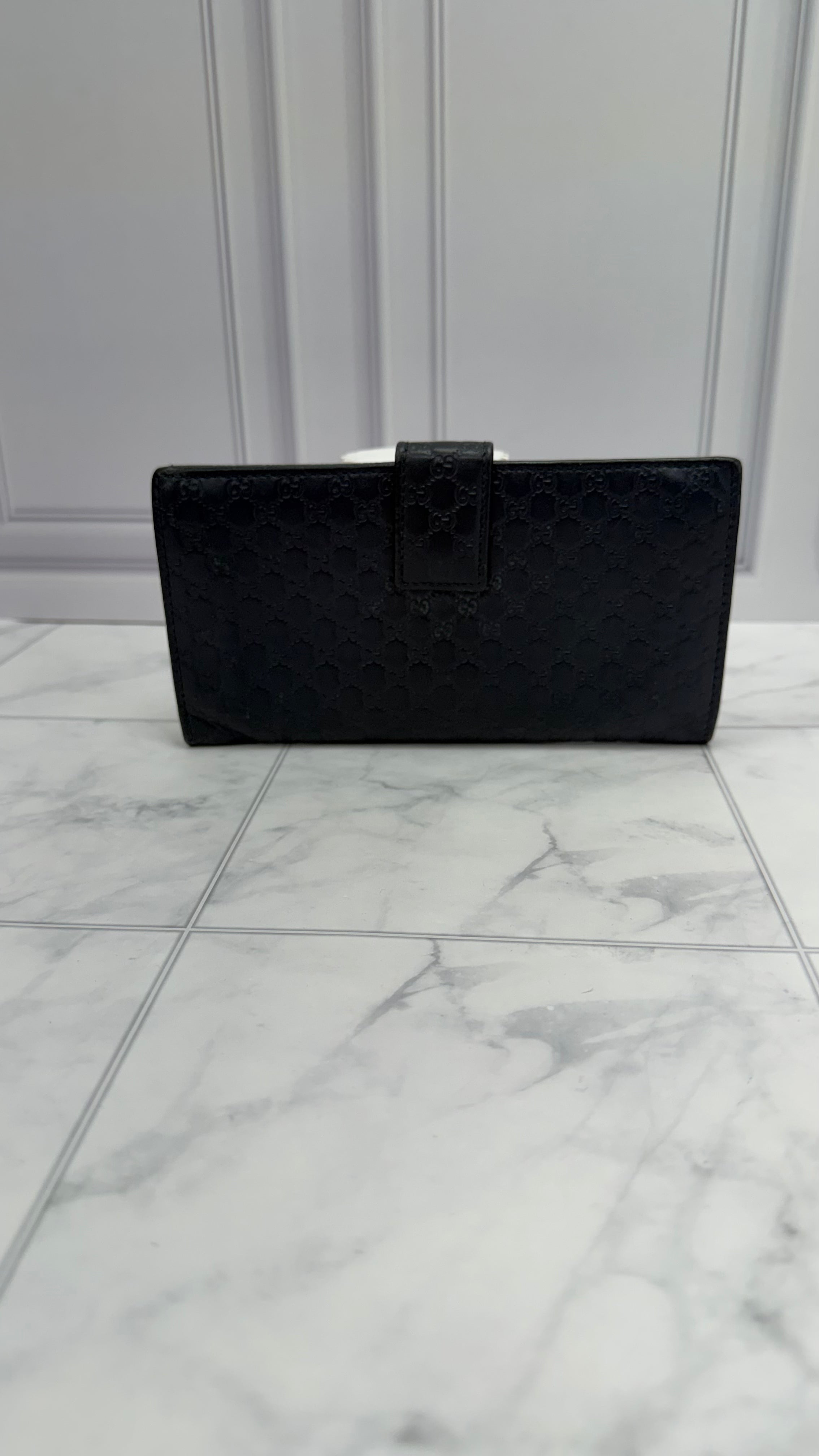 *DONS DROP* Gucci Dark Navy Microguccissima Leather Long Wallet