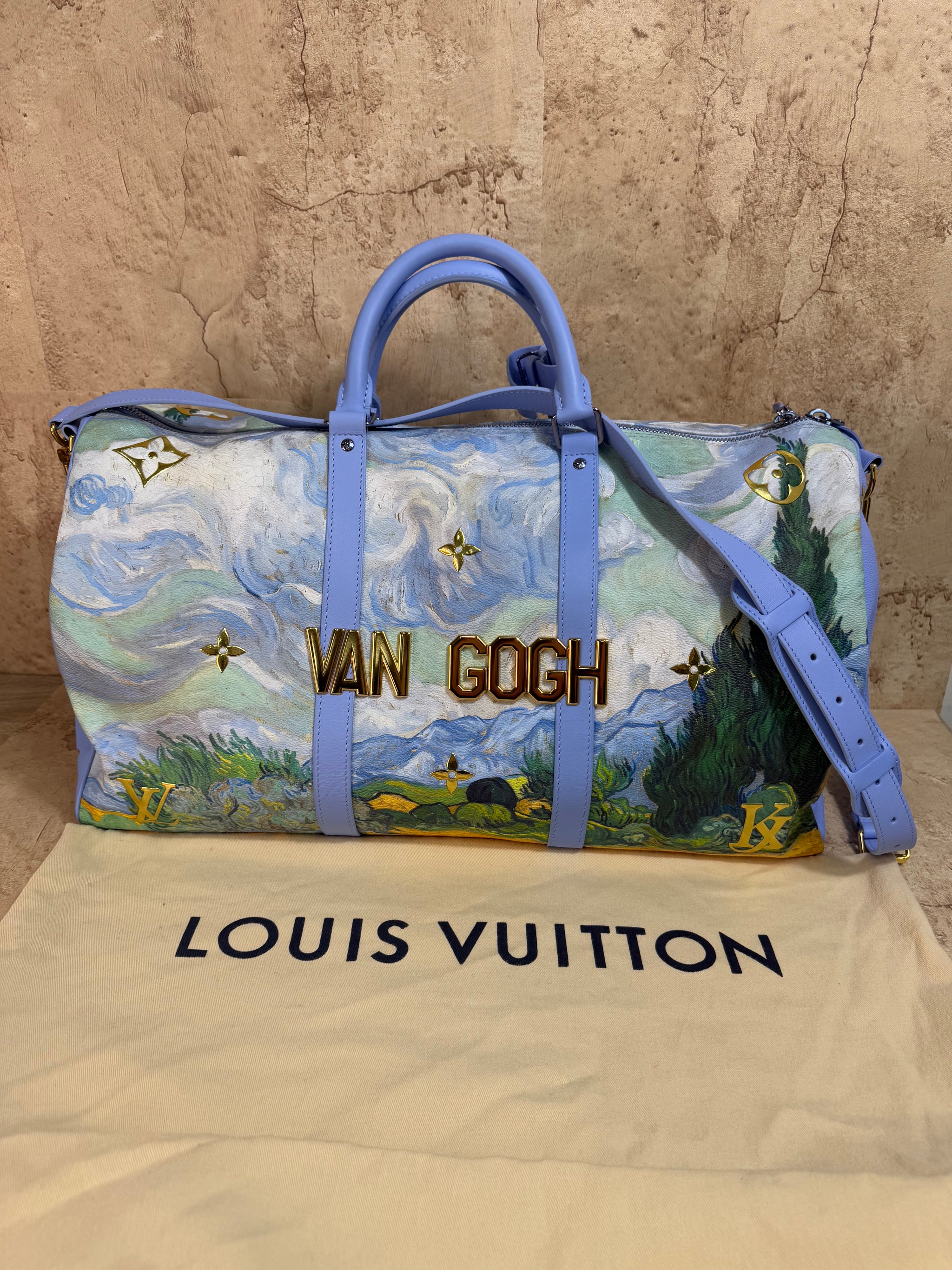 BRAND NEW- Louis Vuitton Limited Edition Van Gogh Keepall Bandouliere 50