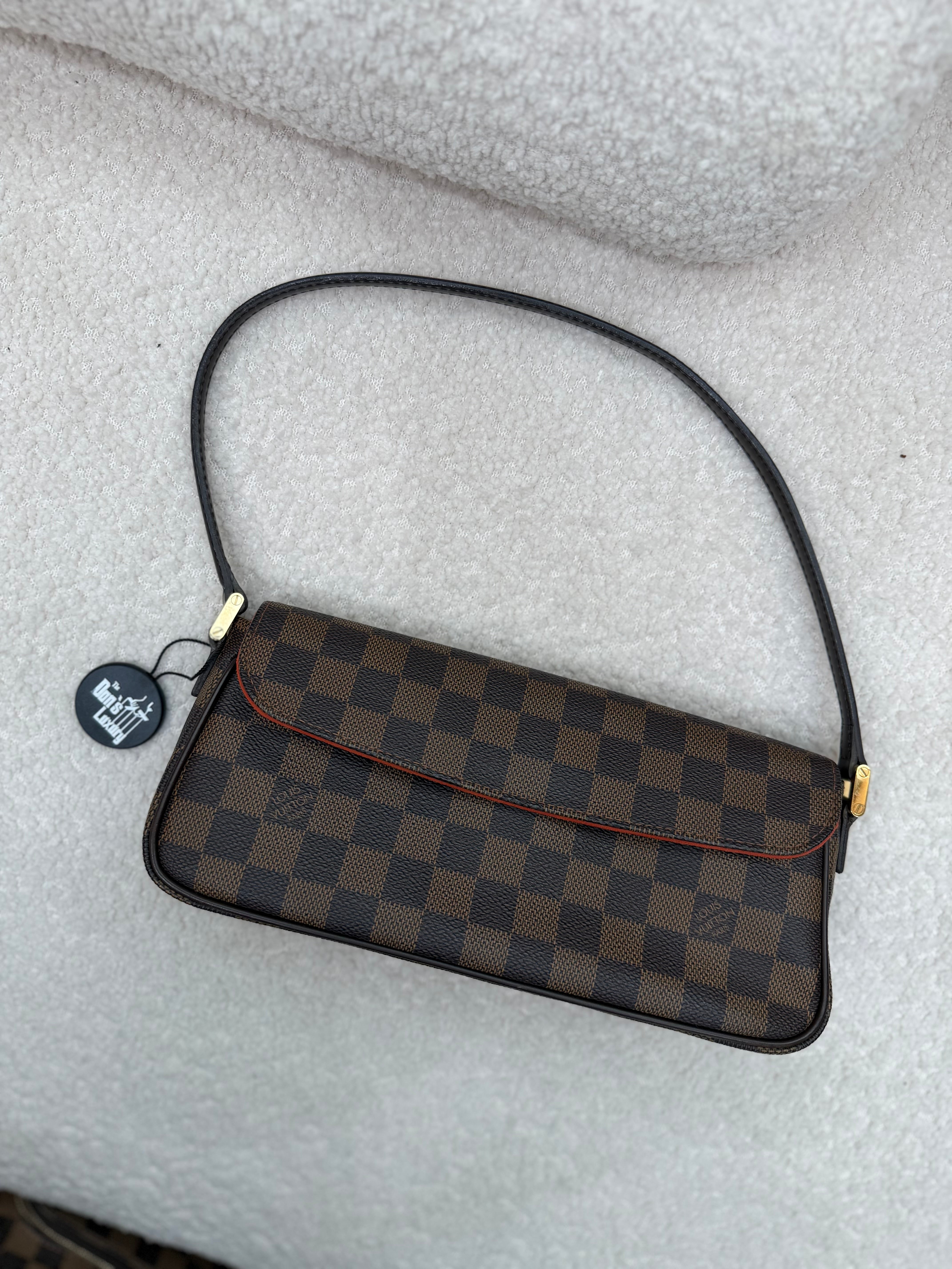 Louis Vuitton Damier Ebene Recoleta Shoulder Bag