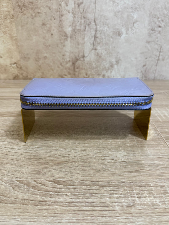 Louis Vuitton Lavender Vernis Zippy Wallet