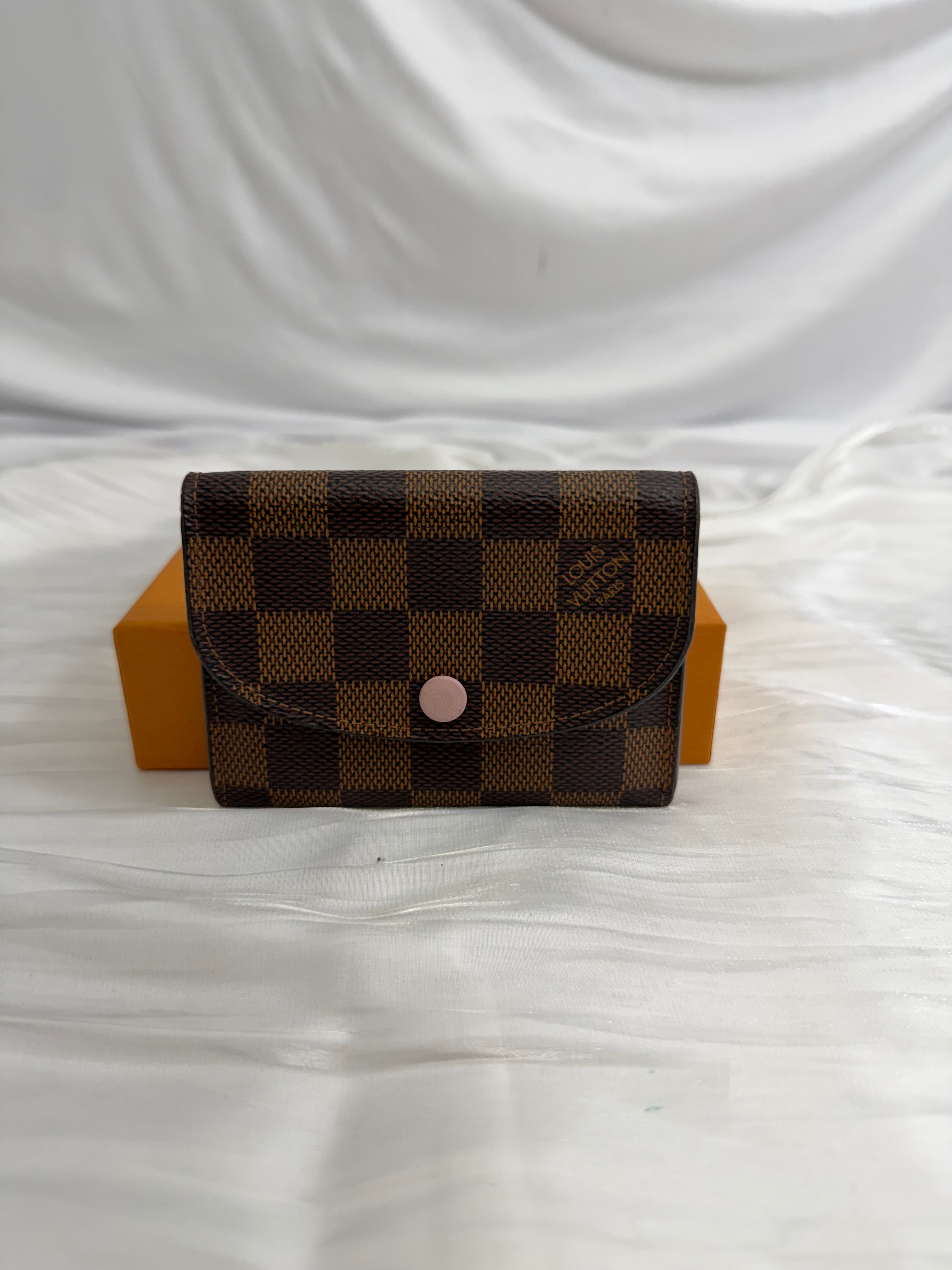 Louis Vuitton Damier Ebene Rosalie Ballerine Coin Purse