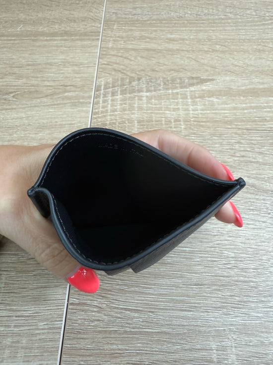BRAND NEW Rick Owens Black Leather Card Holder