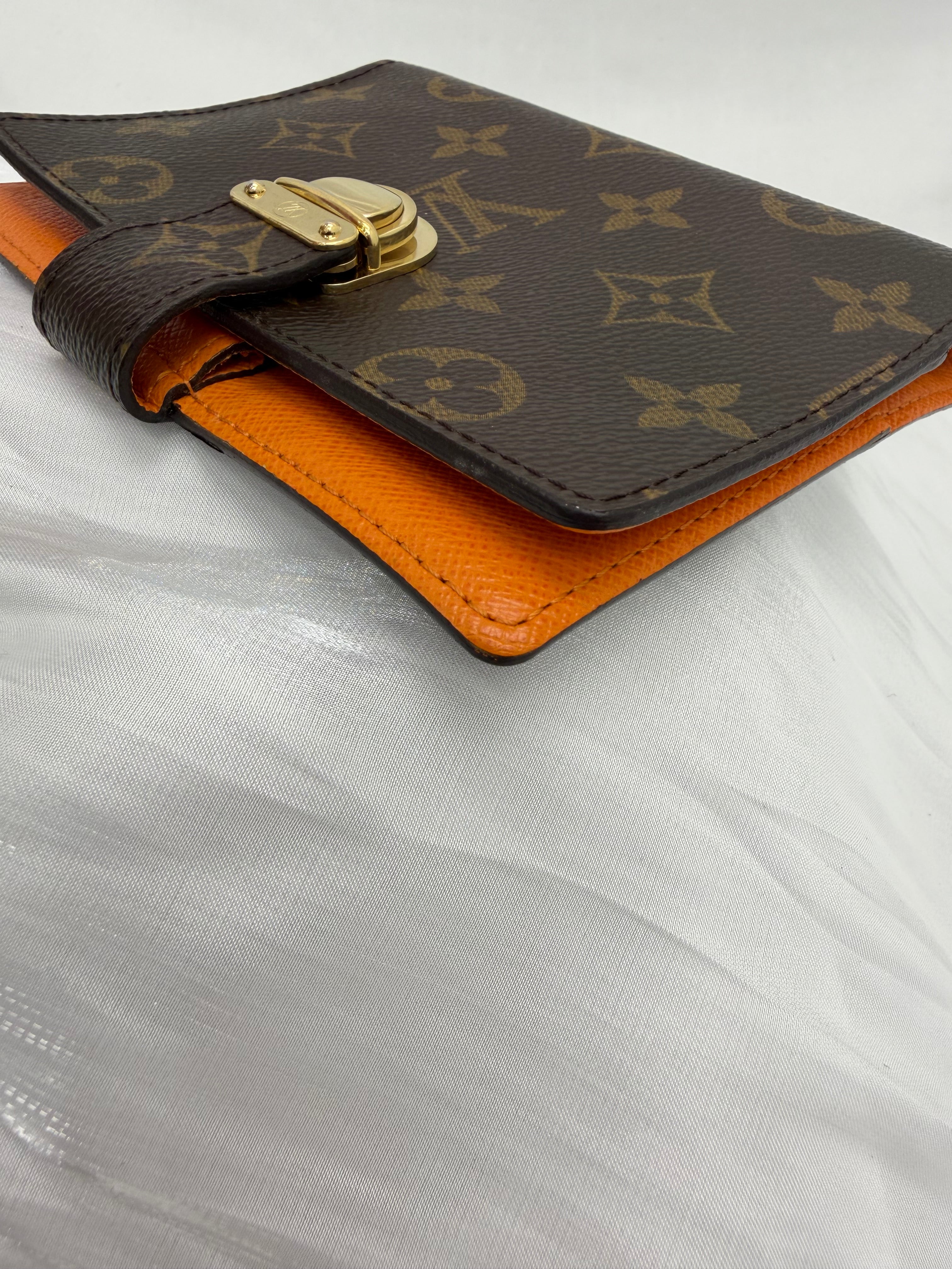Louis Vuitton Monogram & Orange Koala Passport Agenda PM