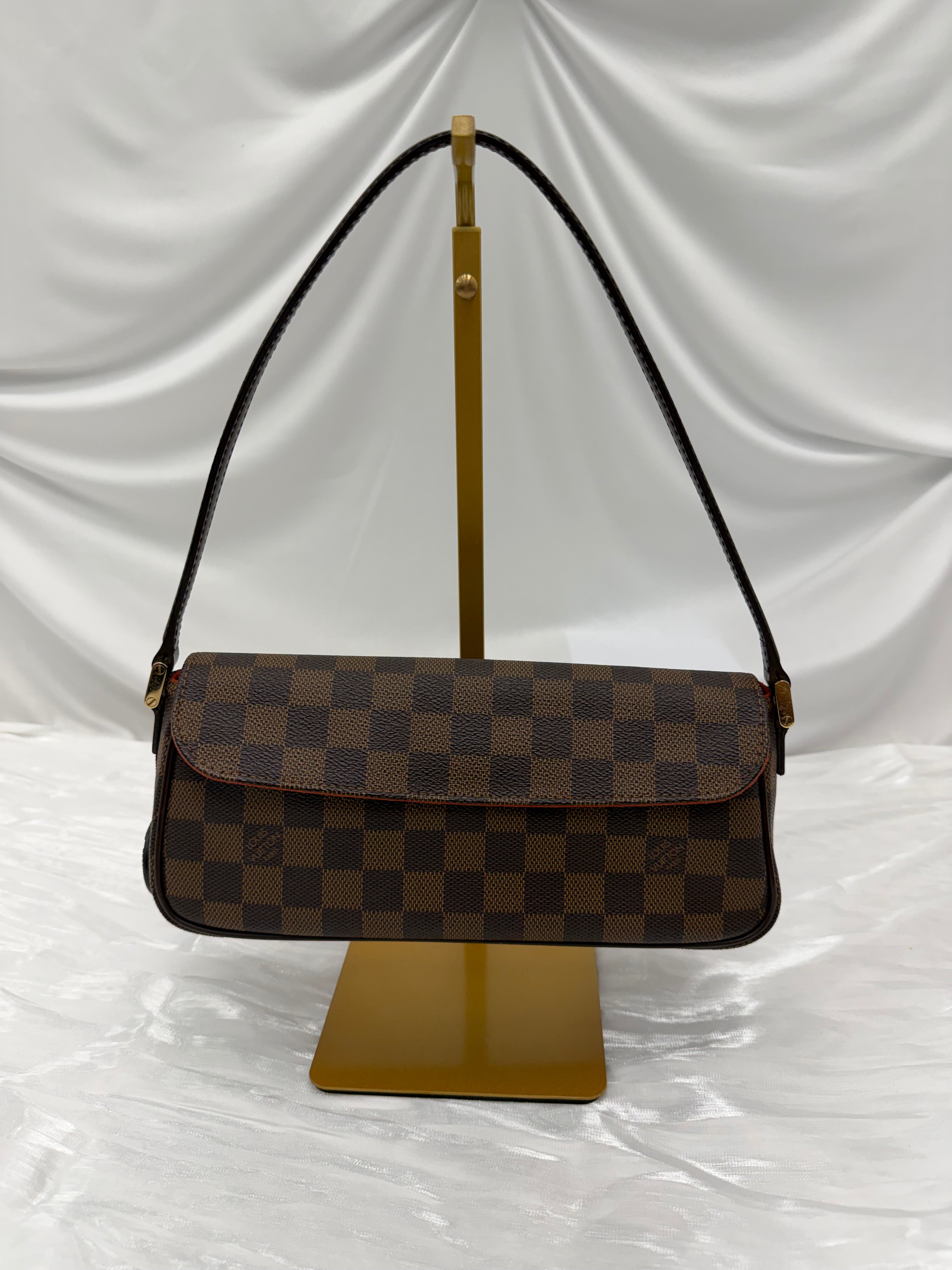 Louis Vuitton Damier Ebene Recoleta Shoulder Bag