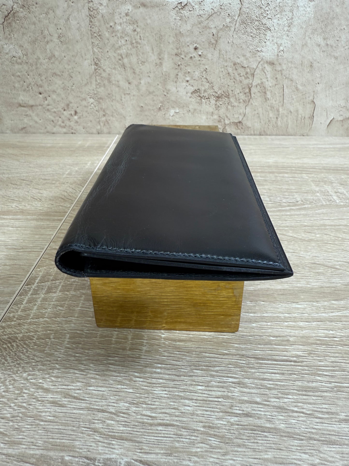 Hermes Black Leather Wallet