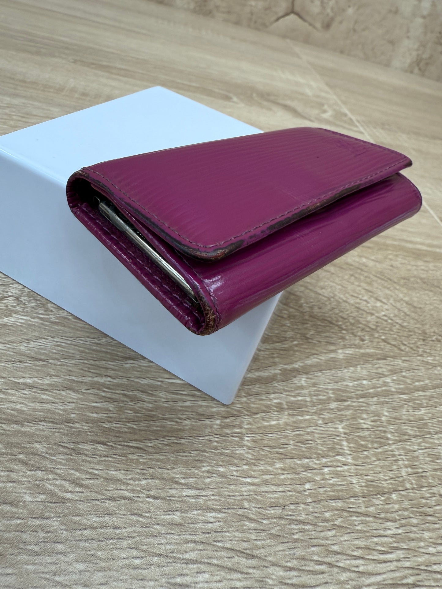 Louis Vuitton Fuchsia Epi 4 Key Ring Holder