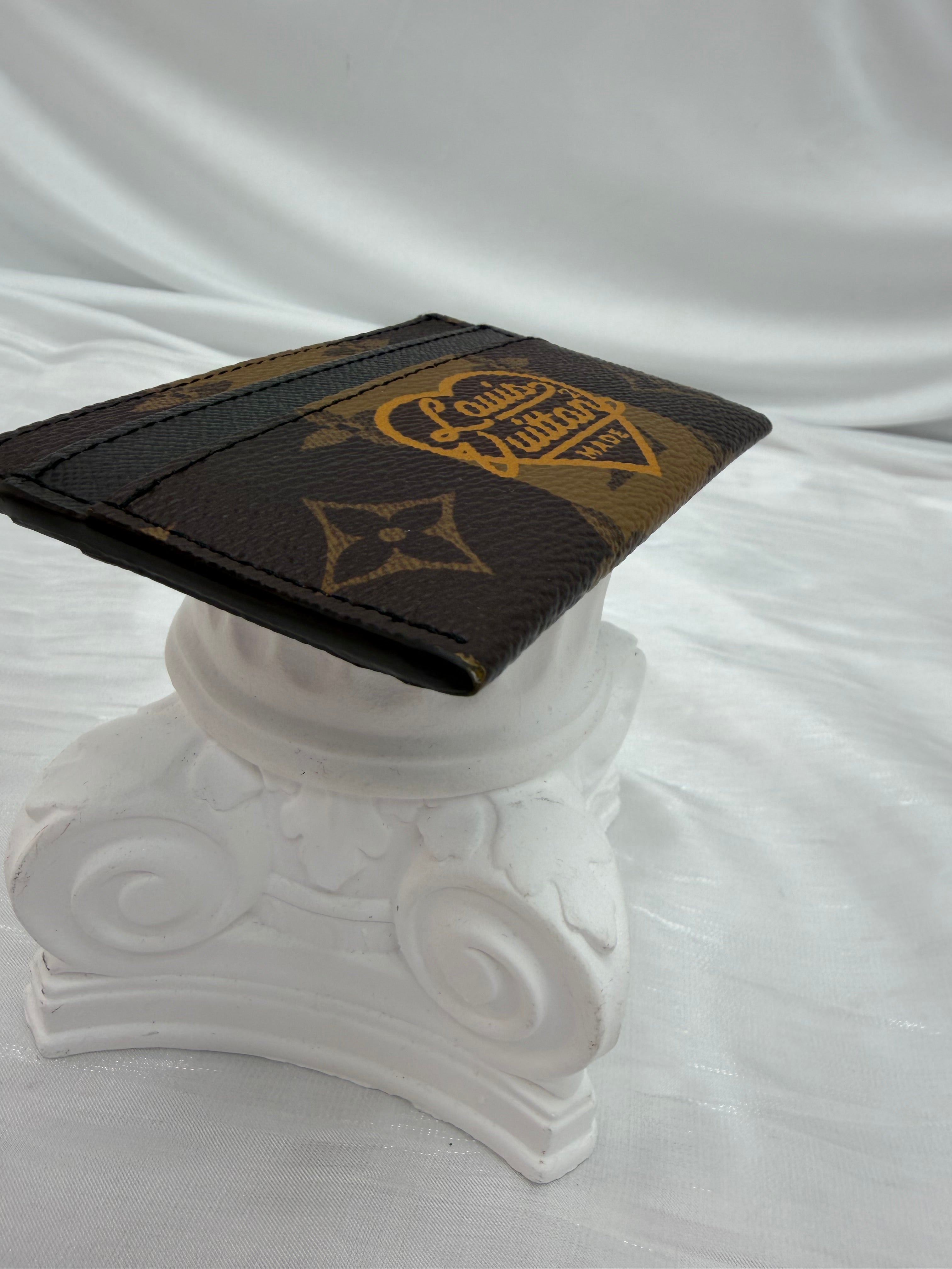 Brand New- Louis Vuitton Monogram Nigo Card Case