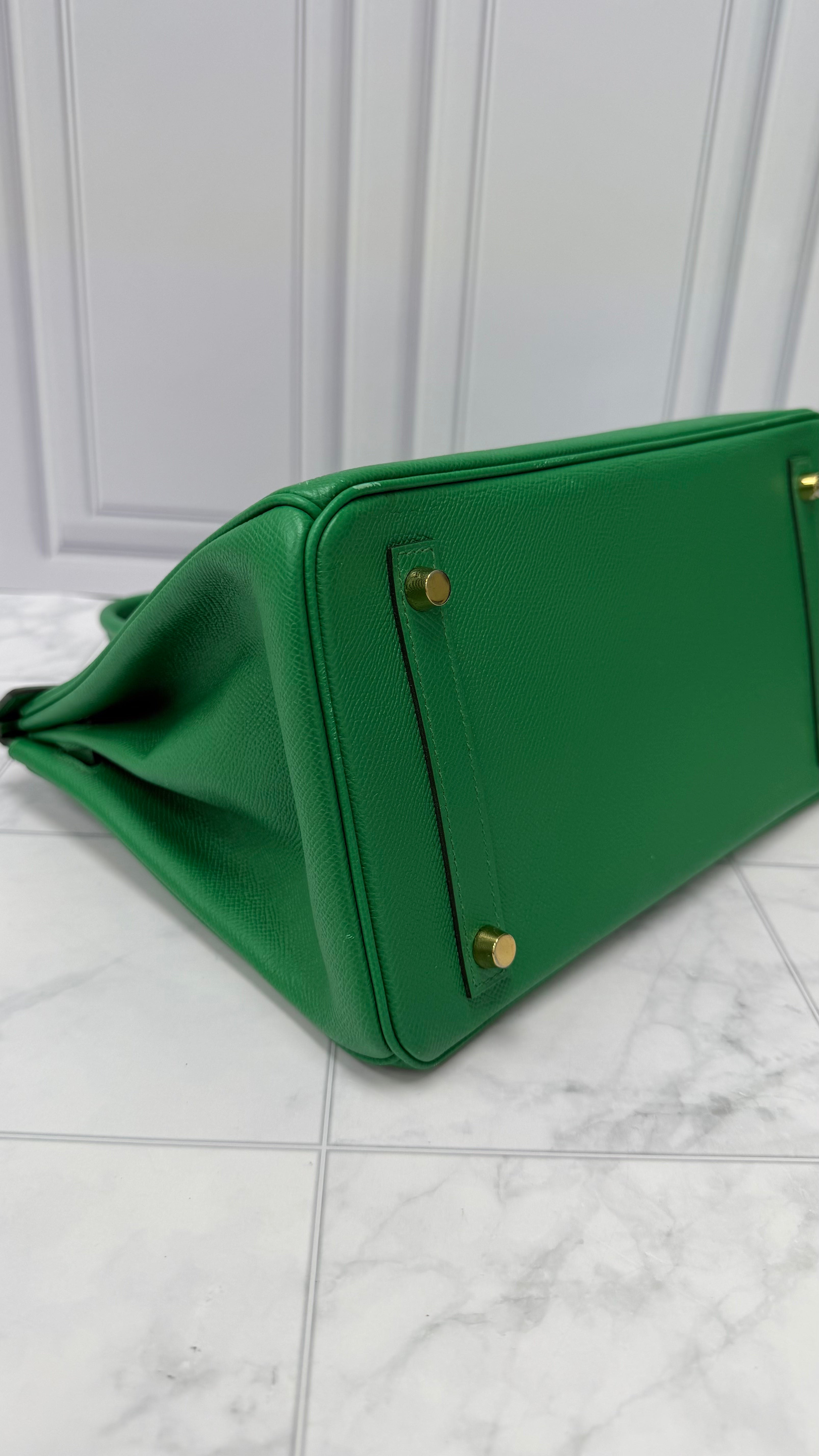 *DONS PRE DROP* Hermes Vert Vertigo Epsom Leather Birkin 30