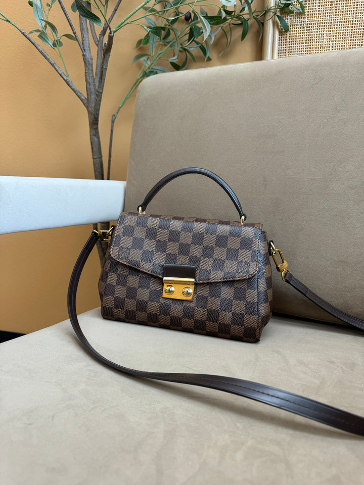 Louis Vuitton Damier Ebene Croissette Crossbody