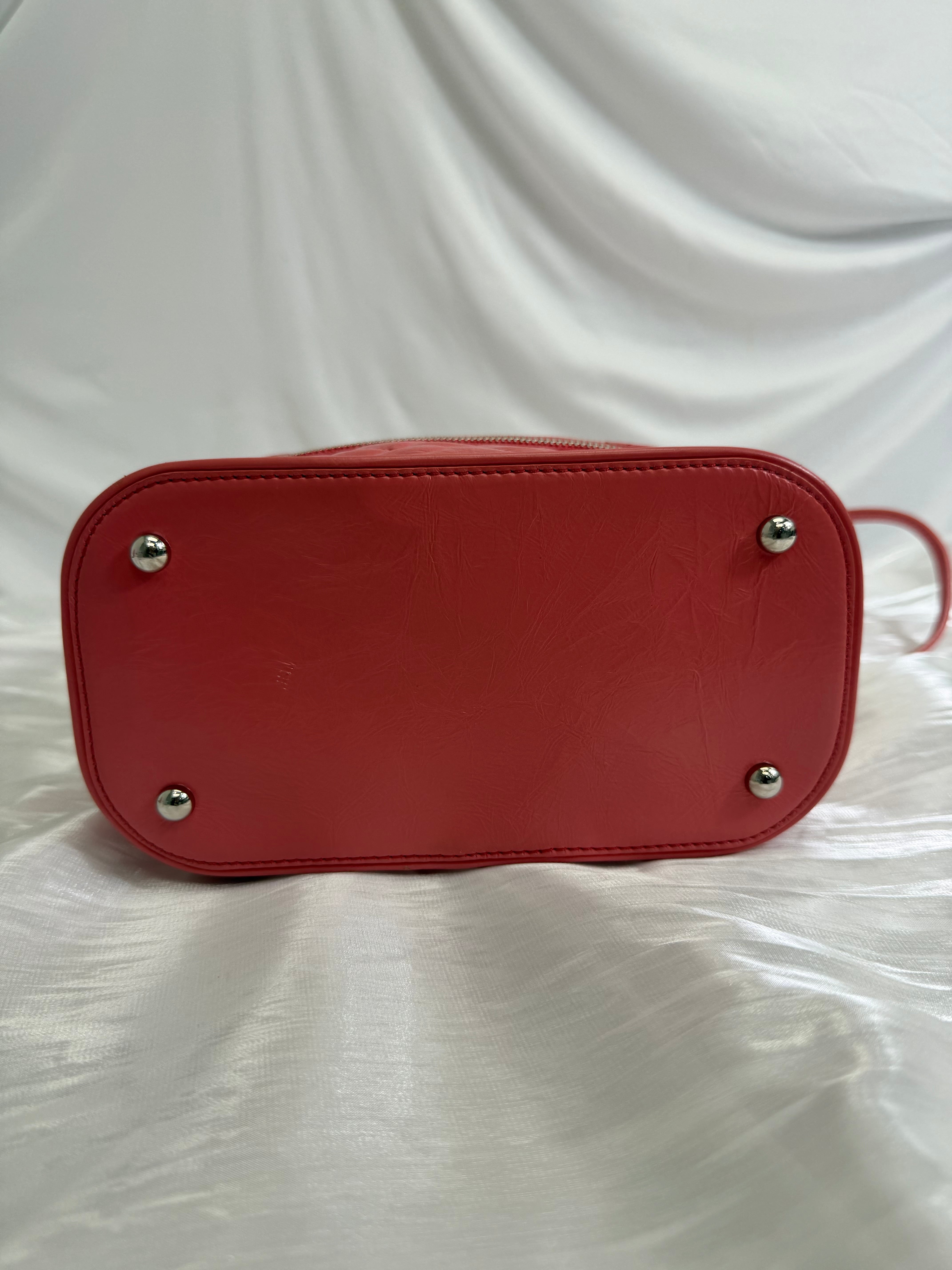 Chanel Pink Quilted Calfskin x PVC Backpack