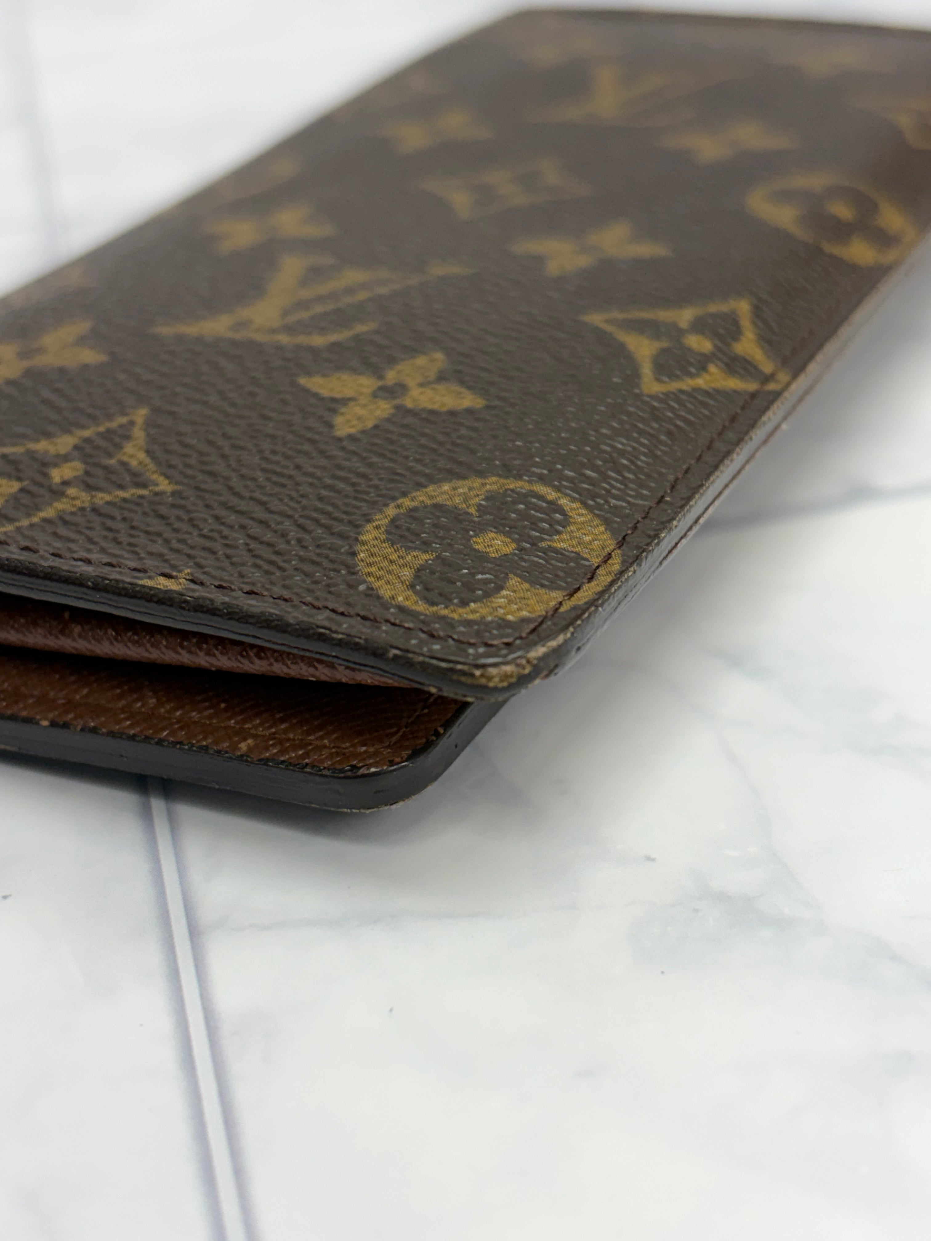 Louis Vuitton Monogram Brazza Long Wallet