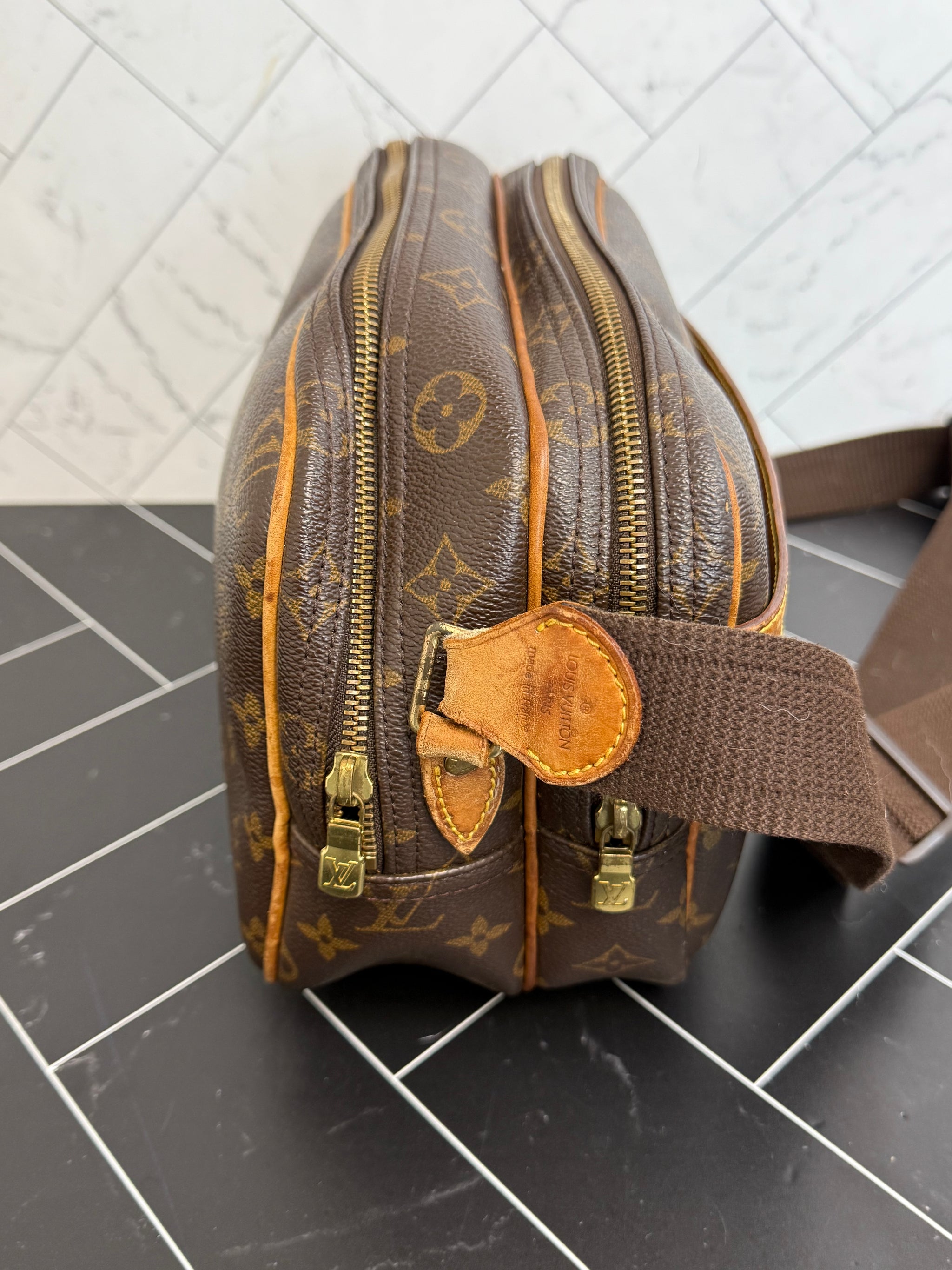 Louis Vuitton Monogram Reporter Crossbody Bag