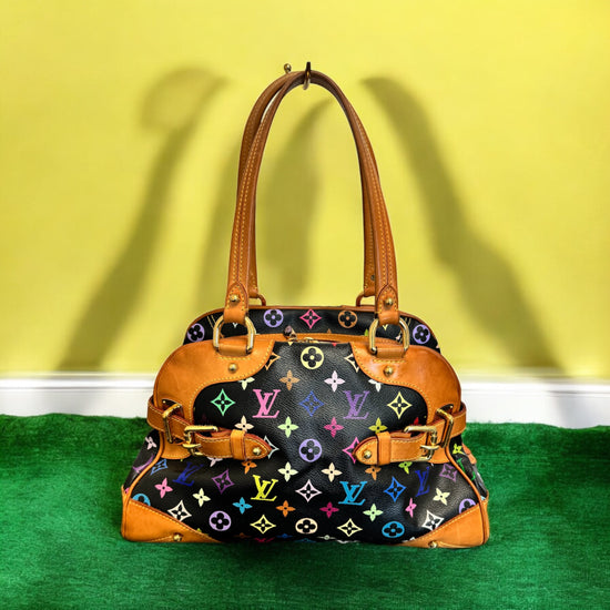 Louis Vuitton Black Multicolore Claudia Bag