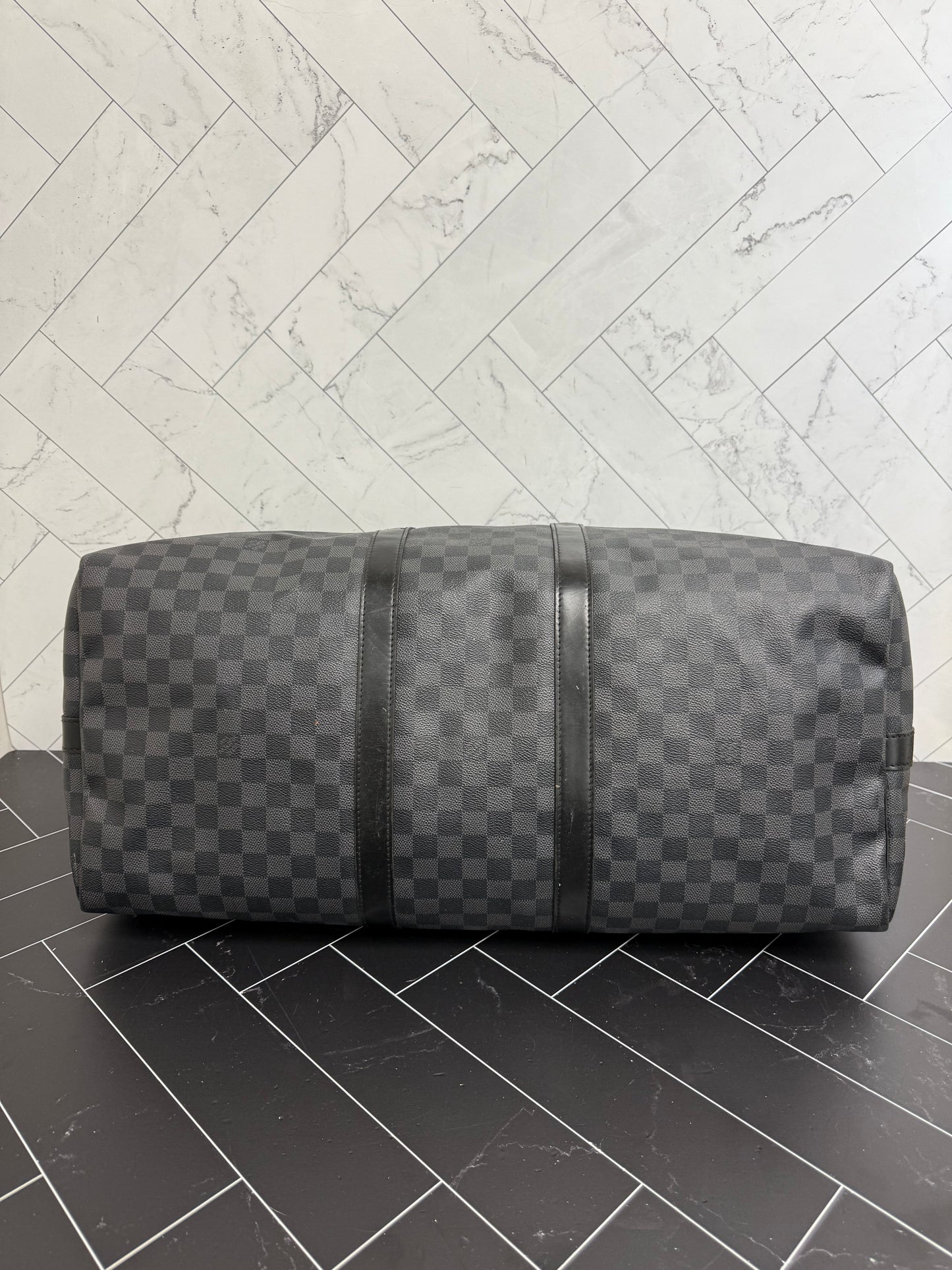 Louis Vuitton Damier Graphite  Keepall 55 Bandouliere