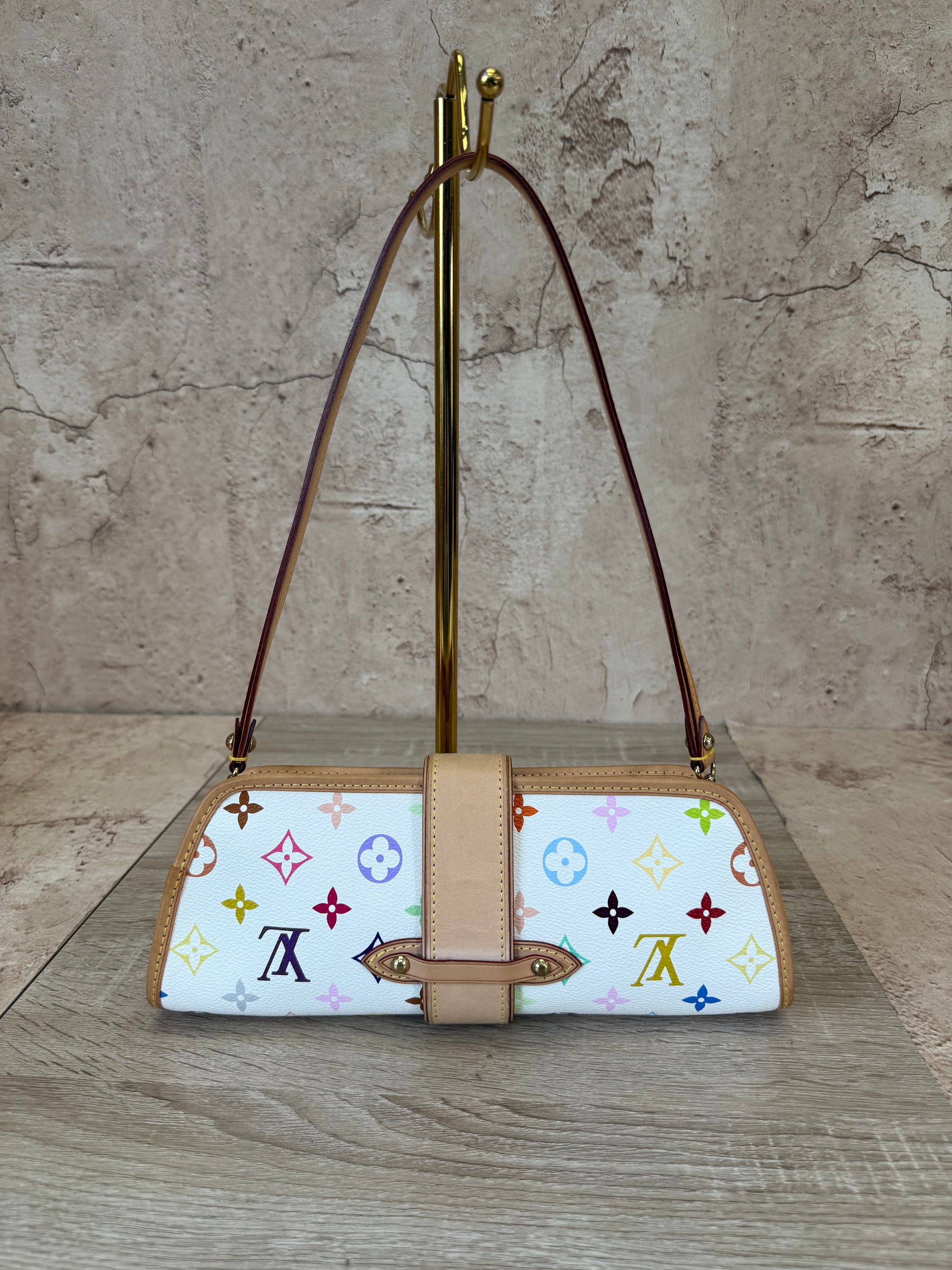 Louis Vuitton Monogram Multicolore Shirley Clutch