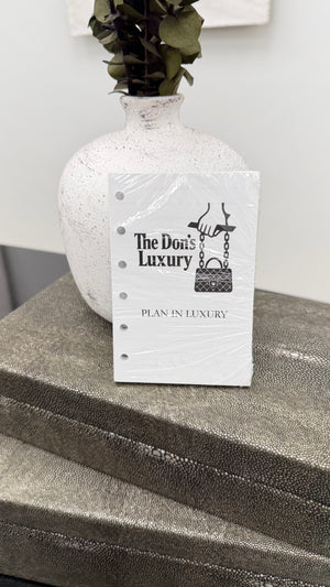 001 The Don’s Luxury Agenda PM Insert Paper