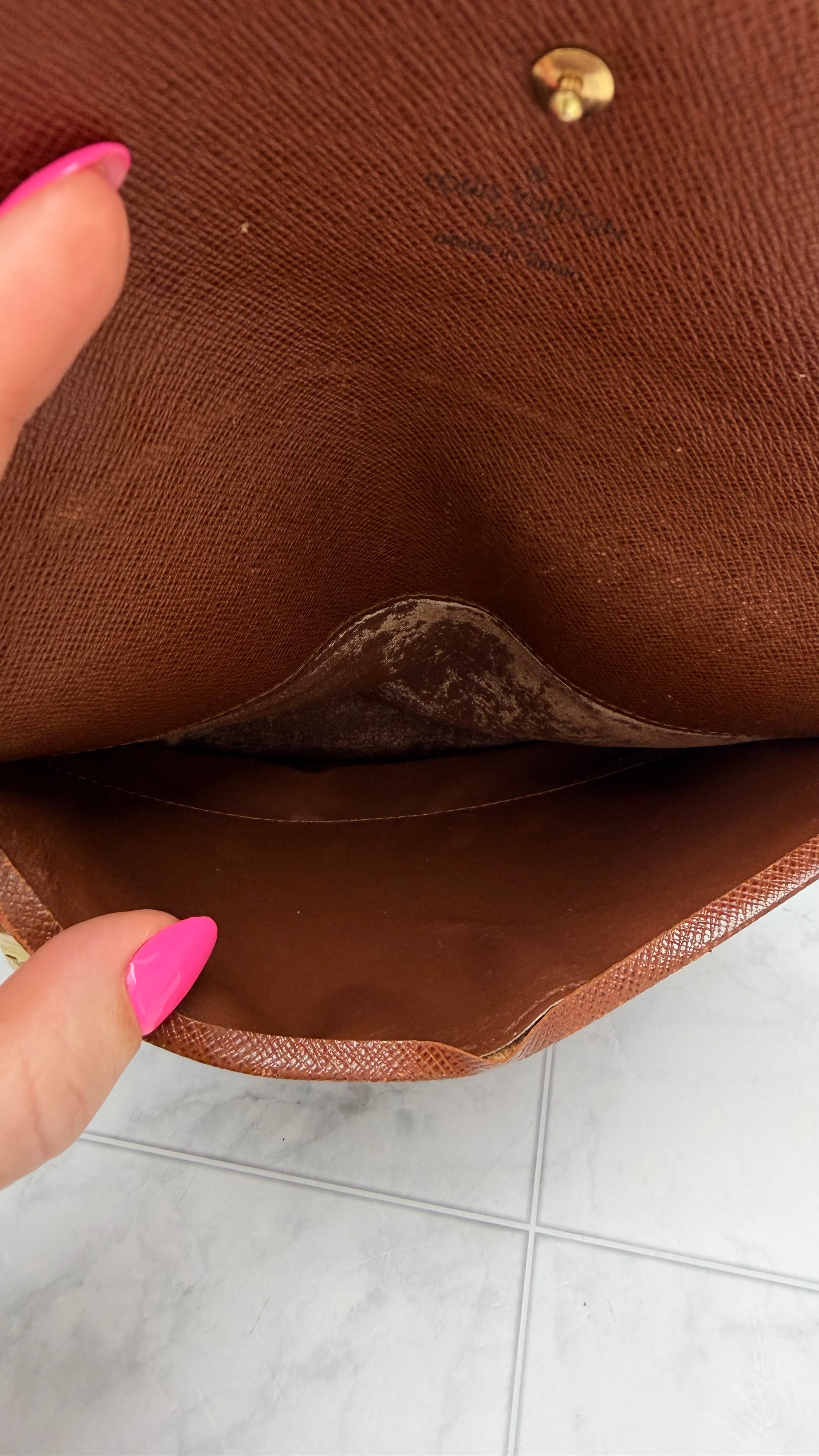 Louis Vuitton Monogram Passport Trifold Wallet