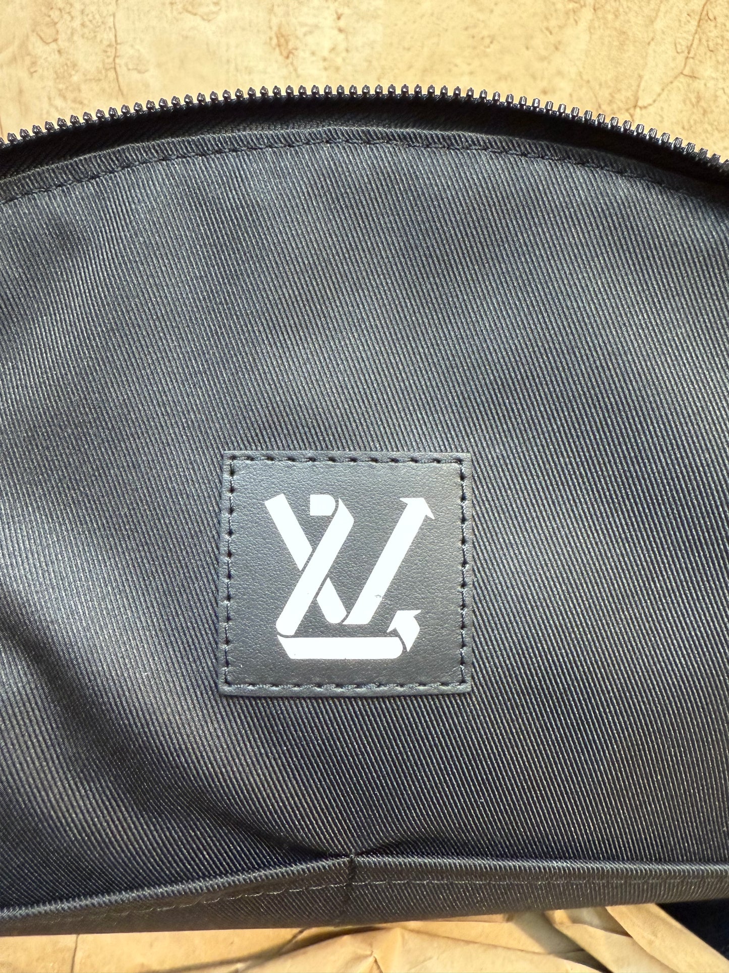 BRAND NEW Louis Vuitton Limited Edition Nylon Snow Capsule Embroidered Backpack