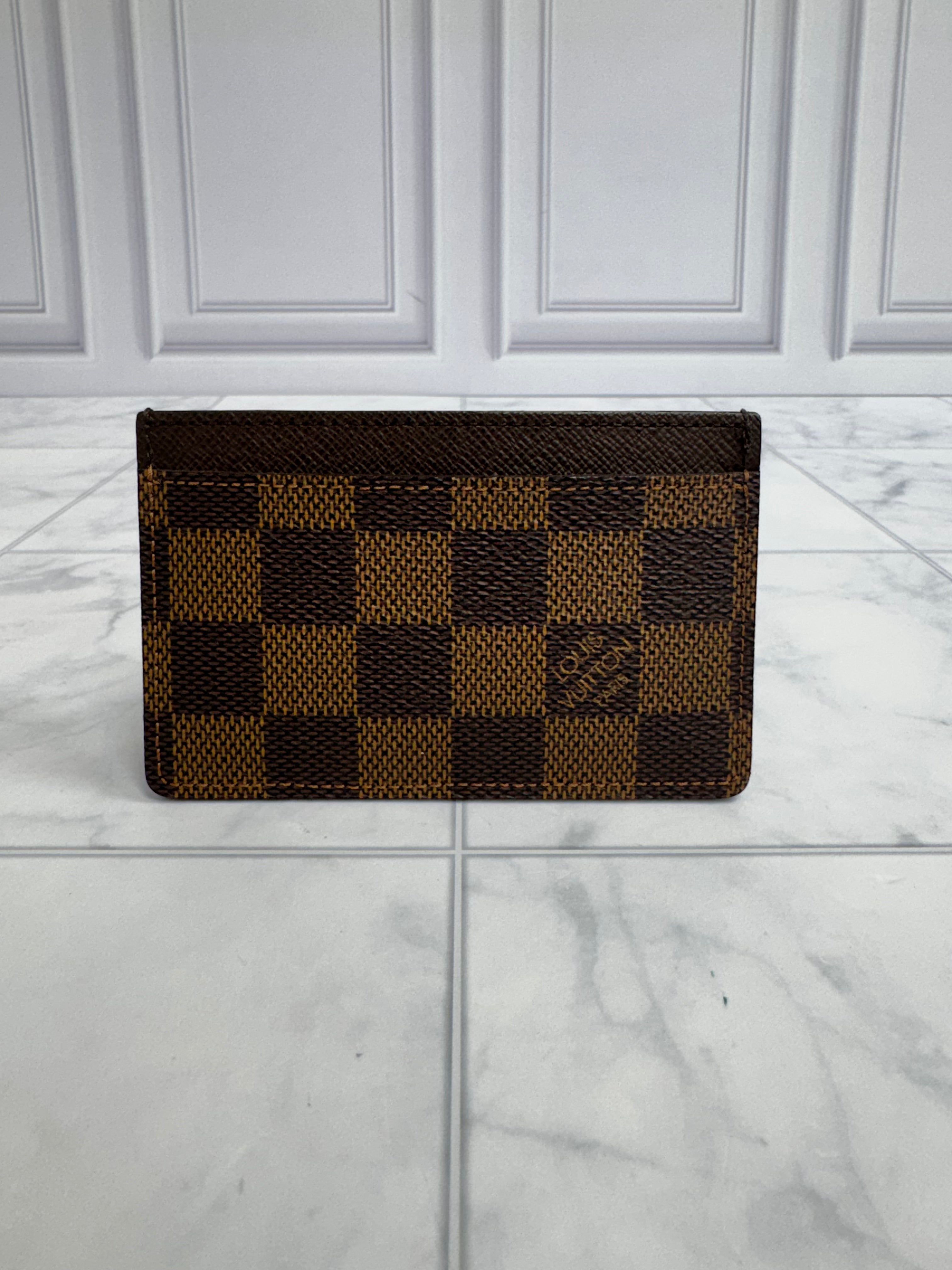 Louis Vuitton Damier Ebene Card Case
