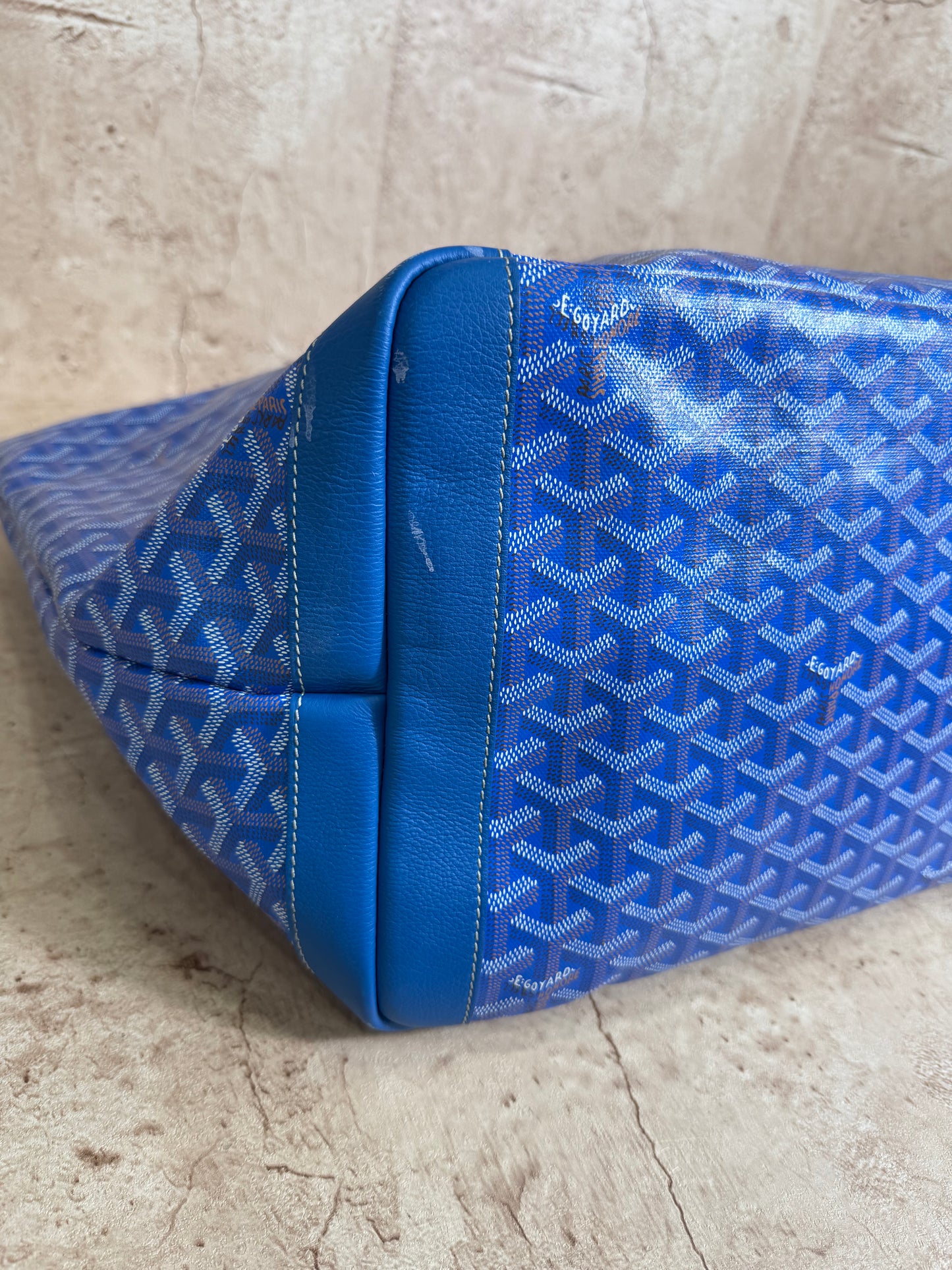 Goyard Blue Artois GM Tote Bag